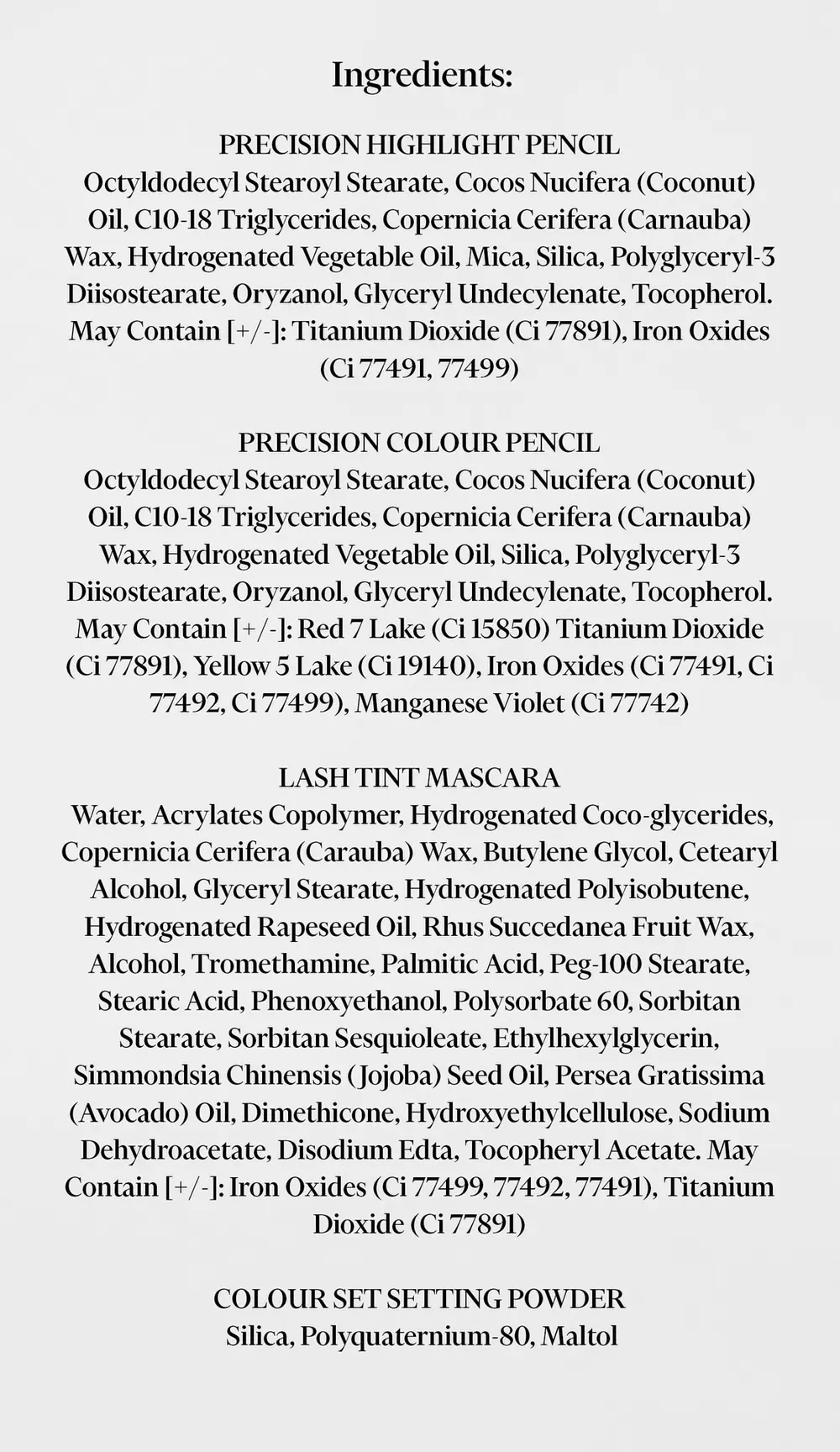 19/99 Eye Defining Kit