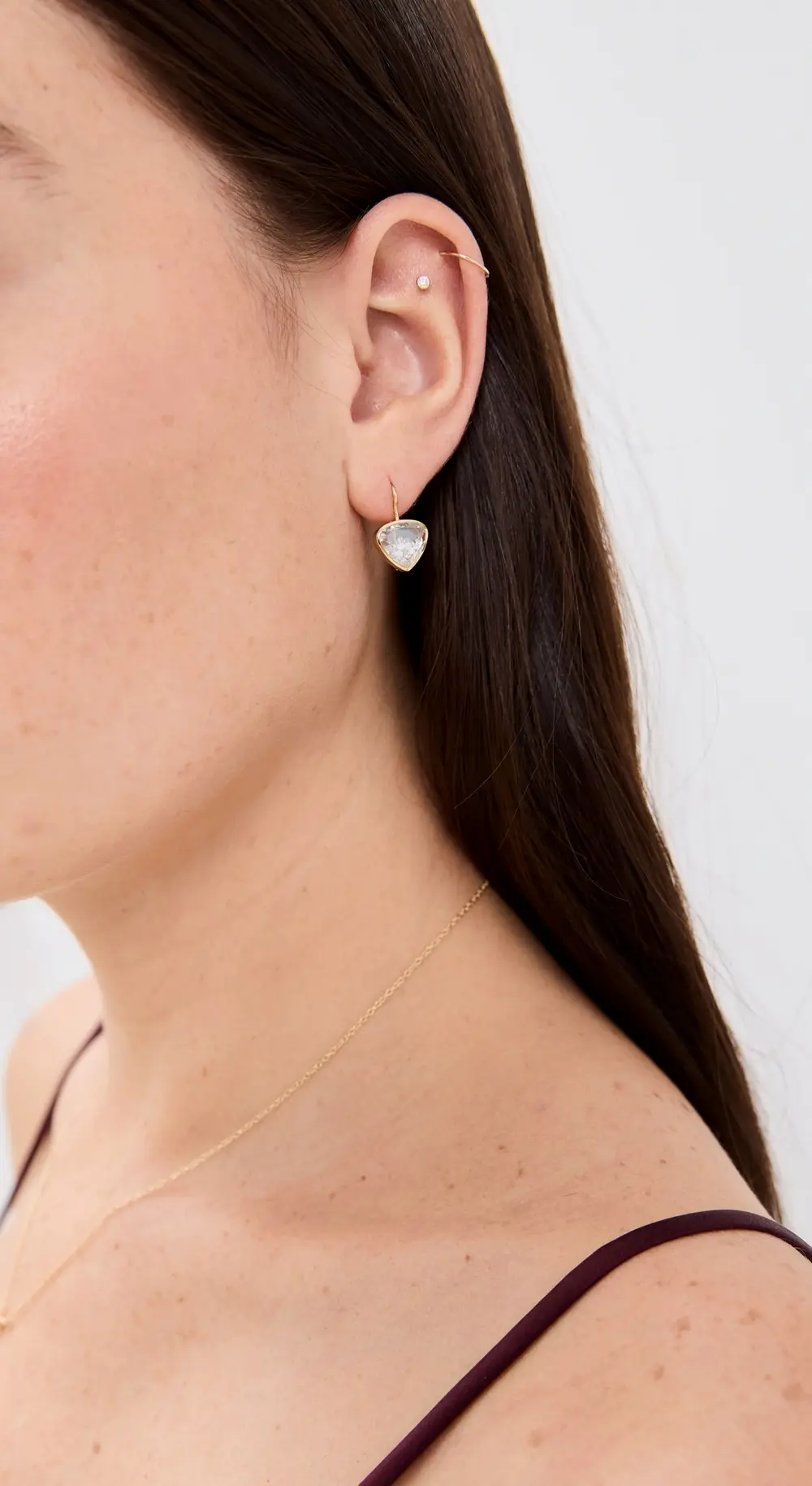 Moritz Glik 18k Naipe Heart-ish Earrings