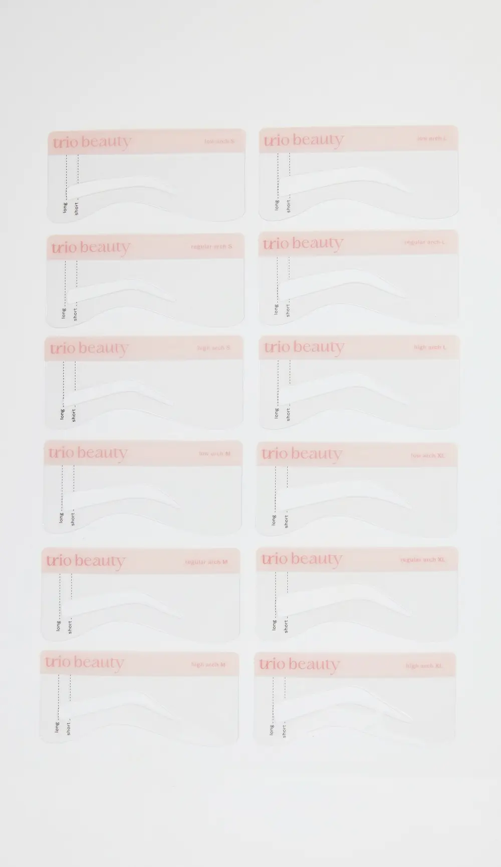 Trio Beauty Brow Trio - Stencil Kit