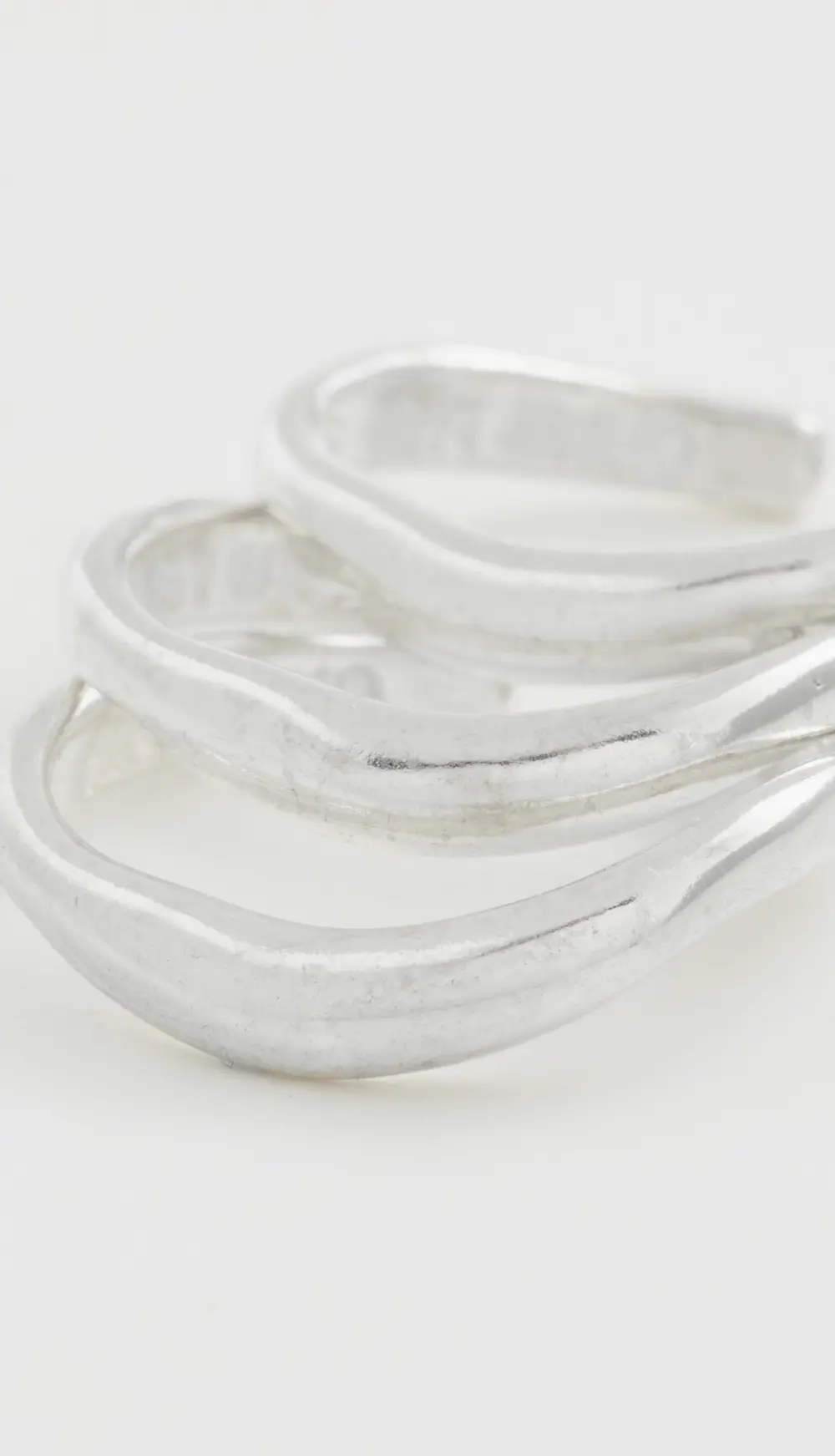 Chan Luu Trio of Sterling Silver Toe Rings