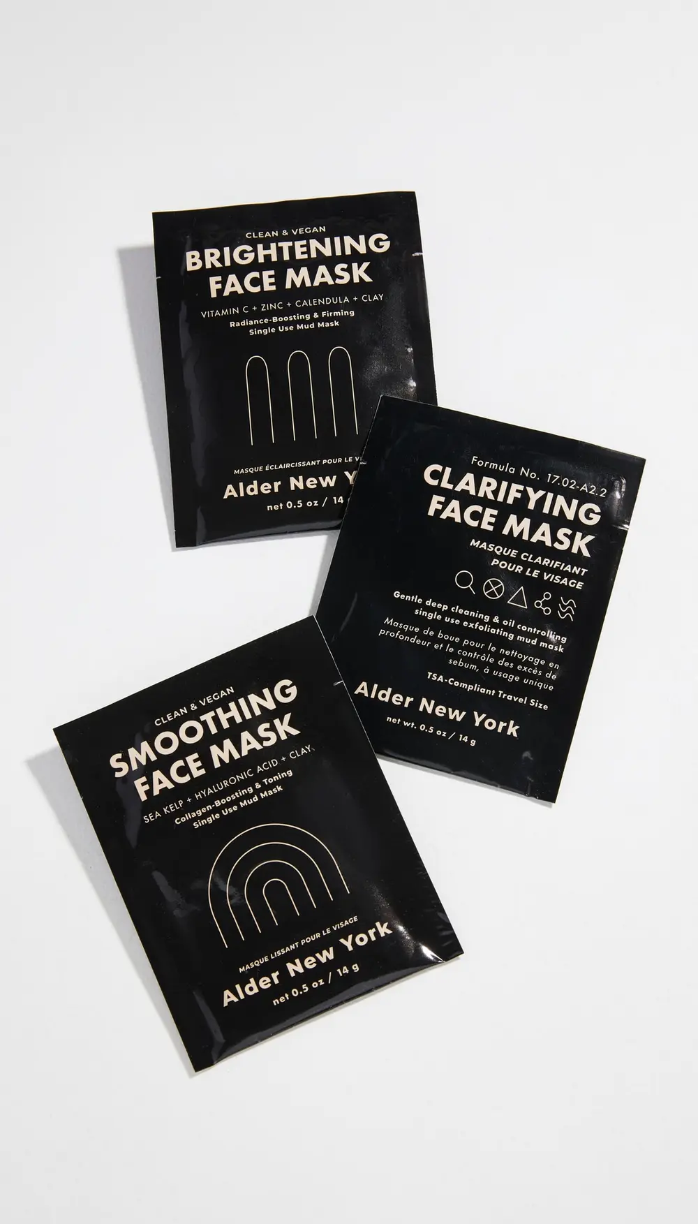Alder New York Exfoliating Mud Face Mask Trio