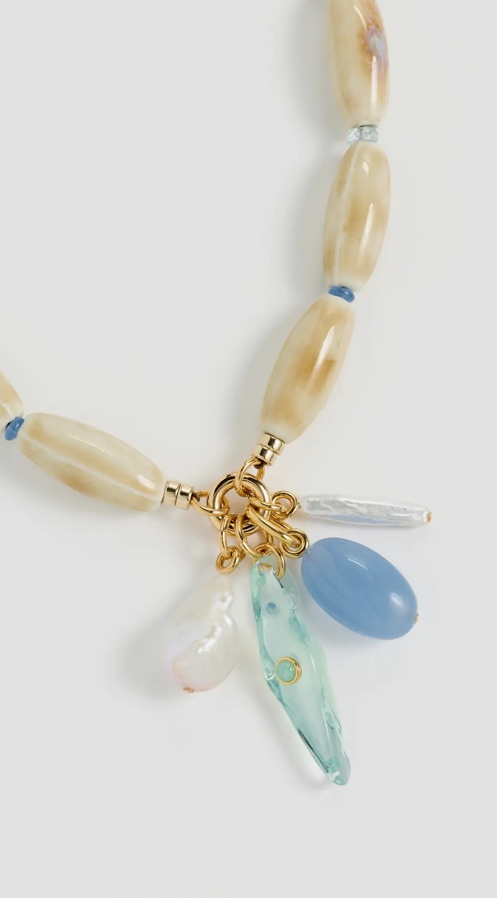 Lizzie Fortunato Marilla Necklace In Seashell