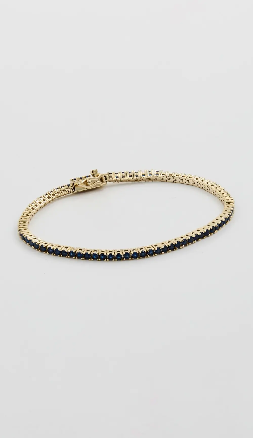 Alexa Leigh Navy Crystal Tennis Bracelet