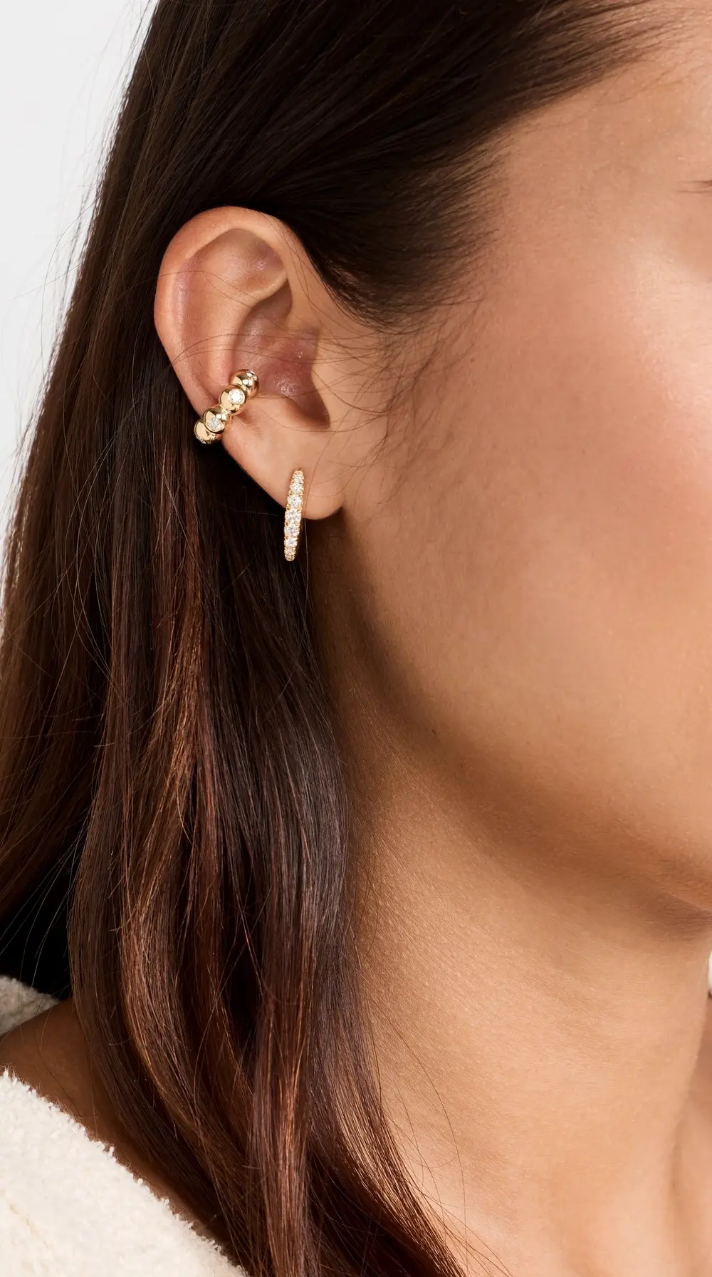 Melissa Kaye 18k Audrey Earcuff
