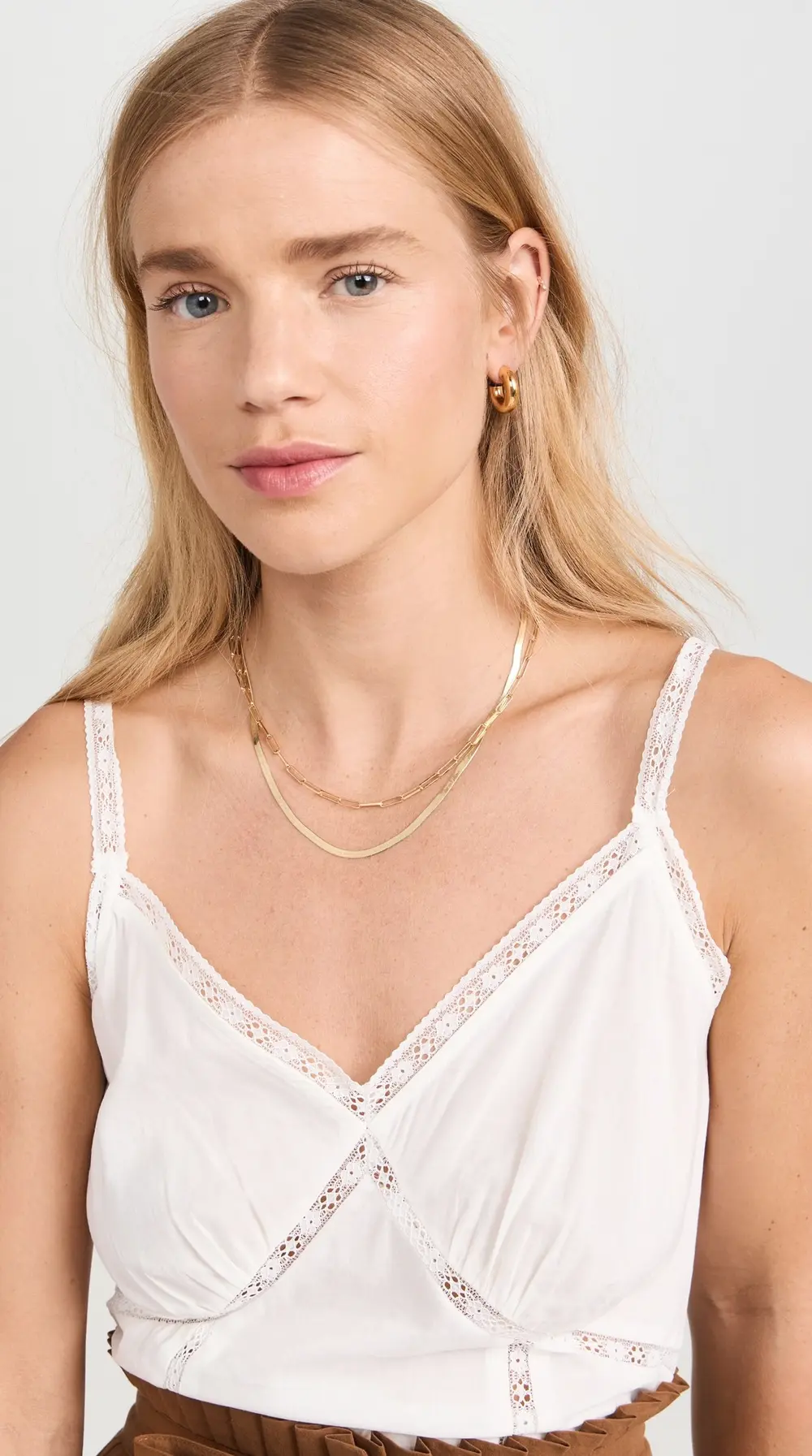 Gwen Beloti Layla Link Chain Necklace