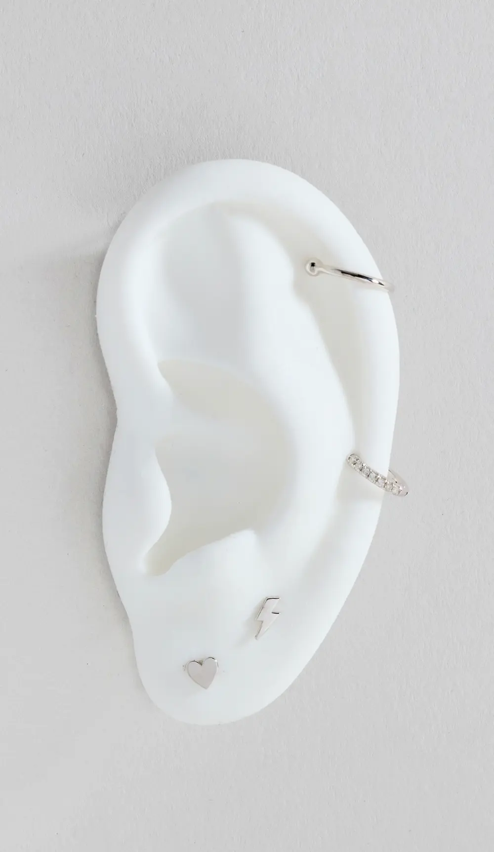 Zoe Chicco 14k White Gold Ear Cuff