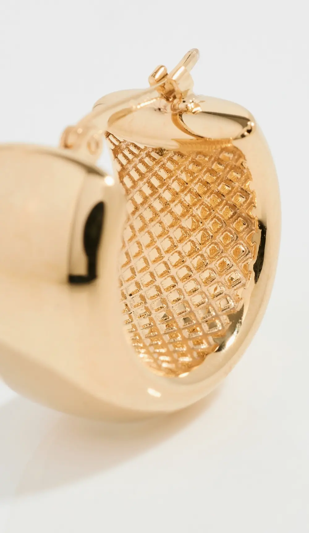 Isa Grutman 14k Chunky Hoops