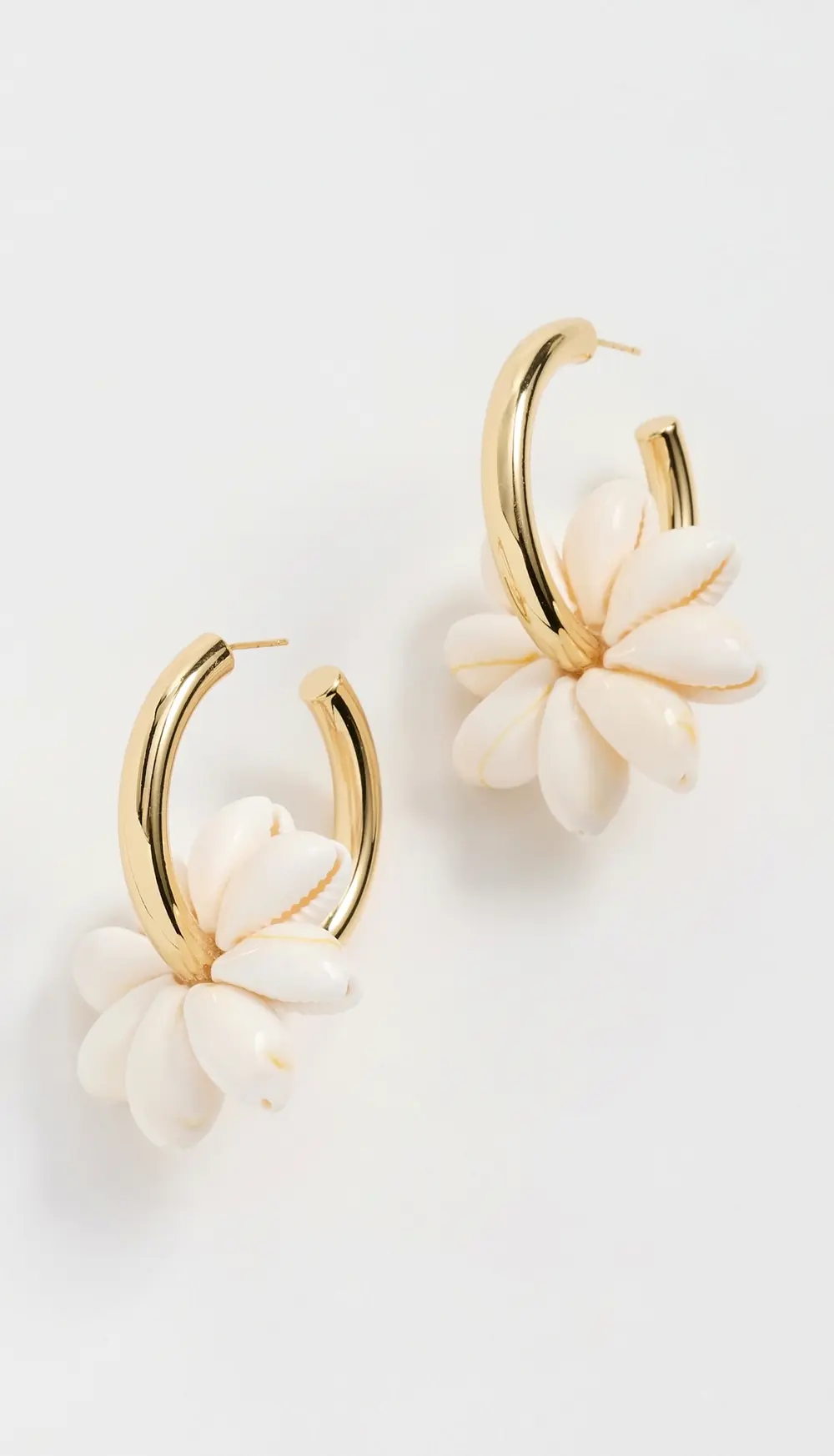 Logan Tay Shell Hoops