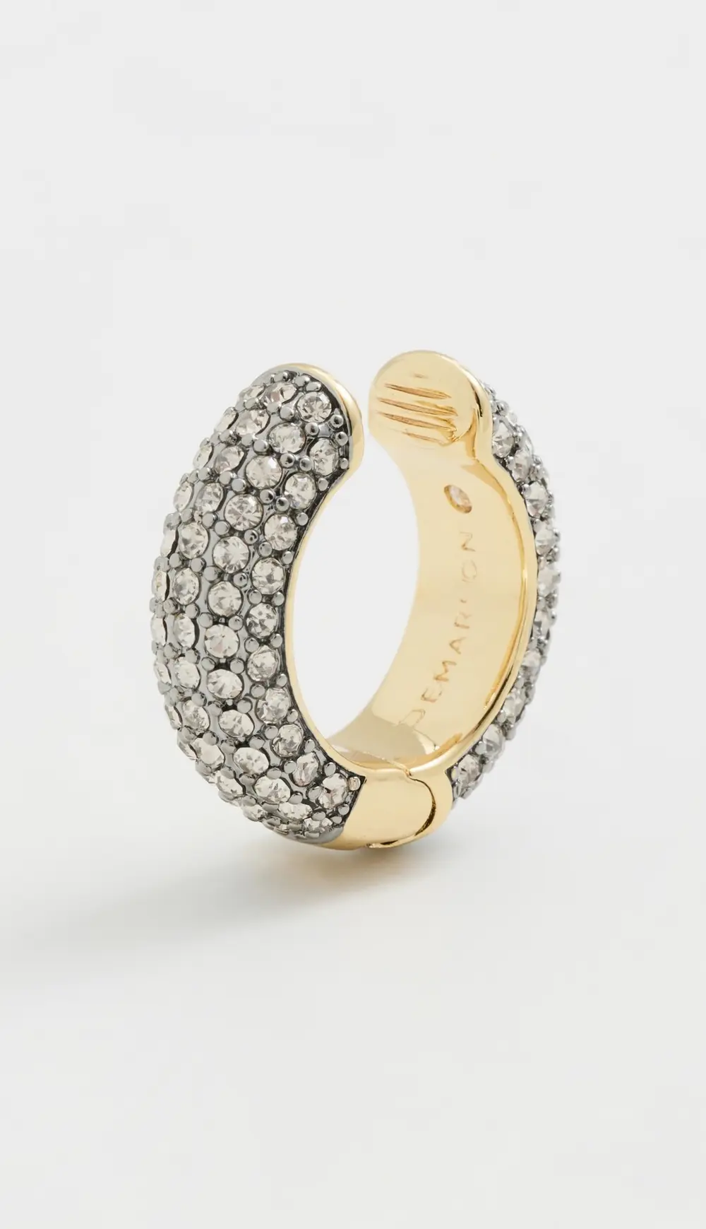 DEMARSON Lili Pave Ear Cuff 2.0