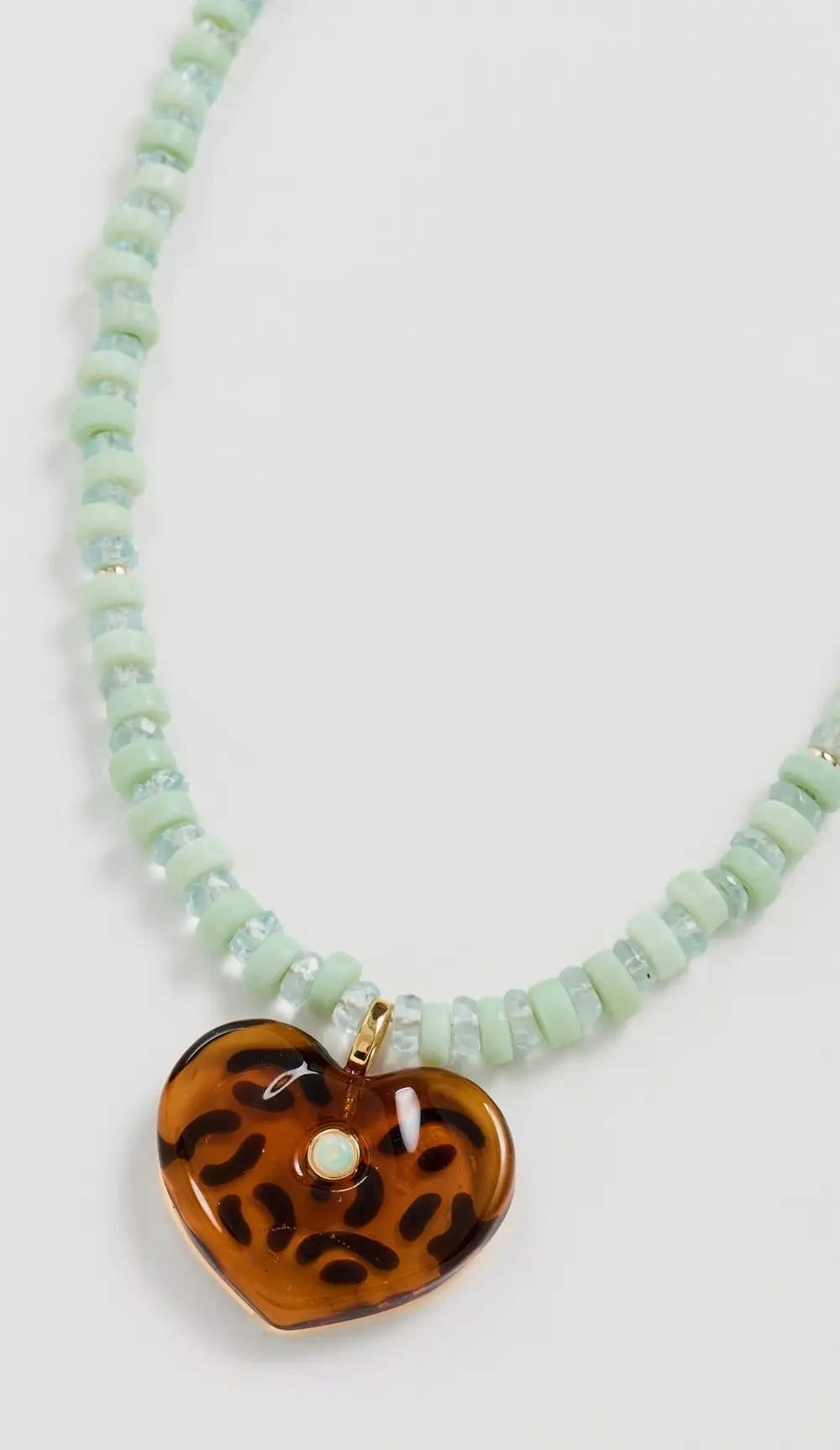 Lizzie Fortunato Pia Necklace In Leopard