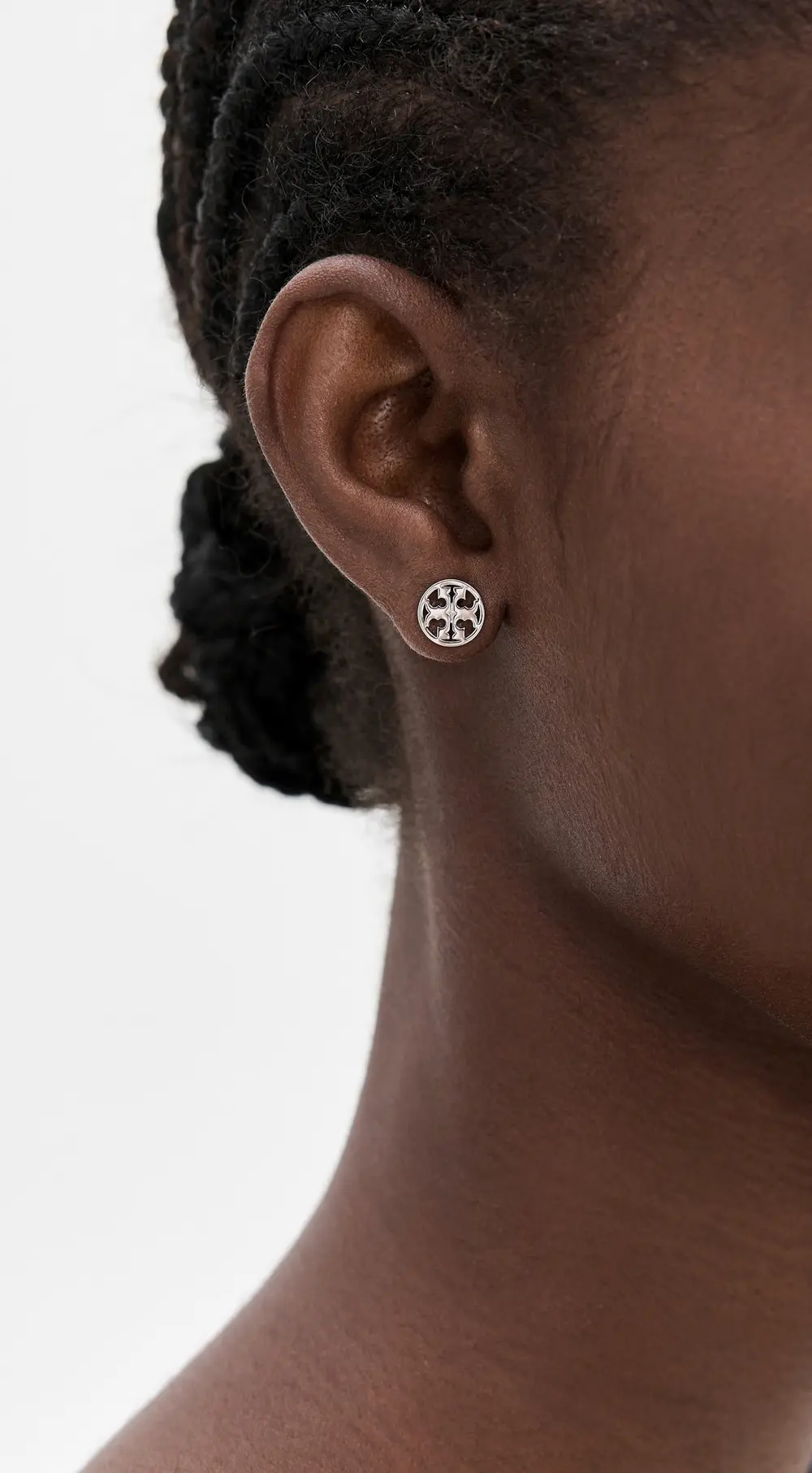 Tory Burch Icon Circle Stud Earrings