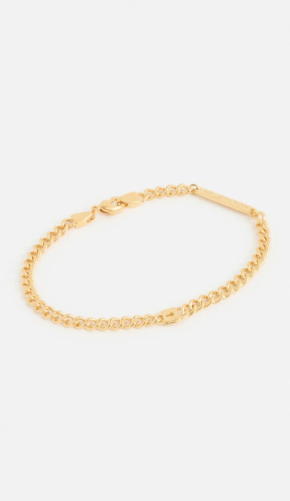 Gwen Beloti Locked in Gold Link Bracelet