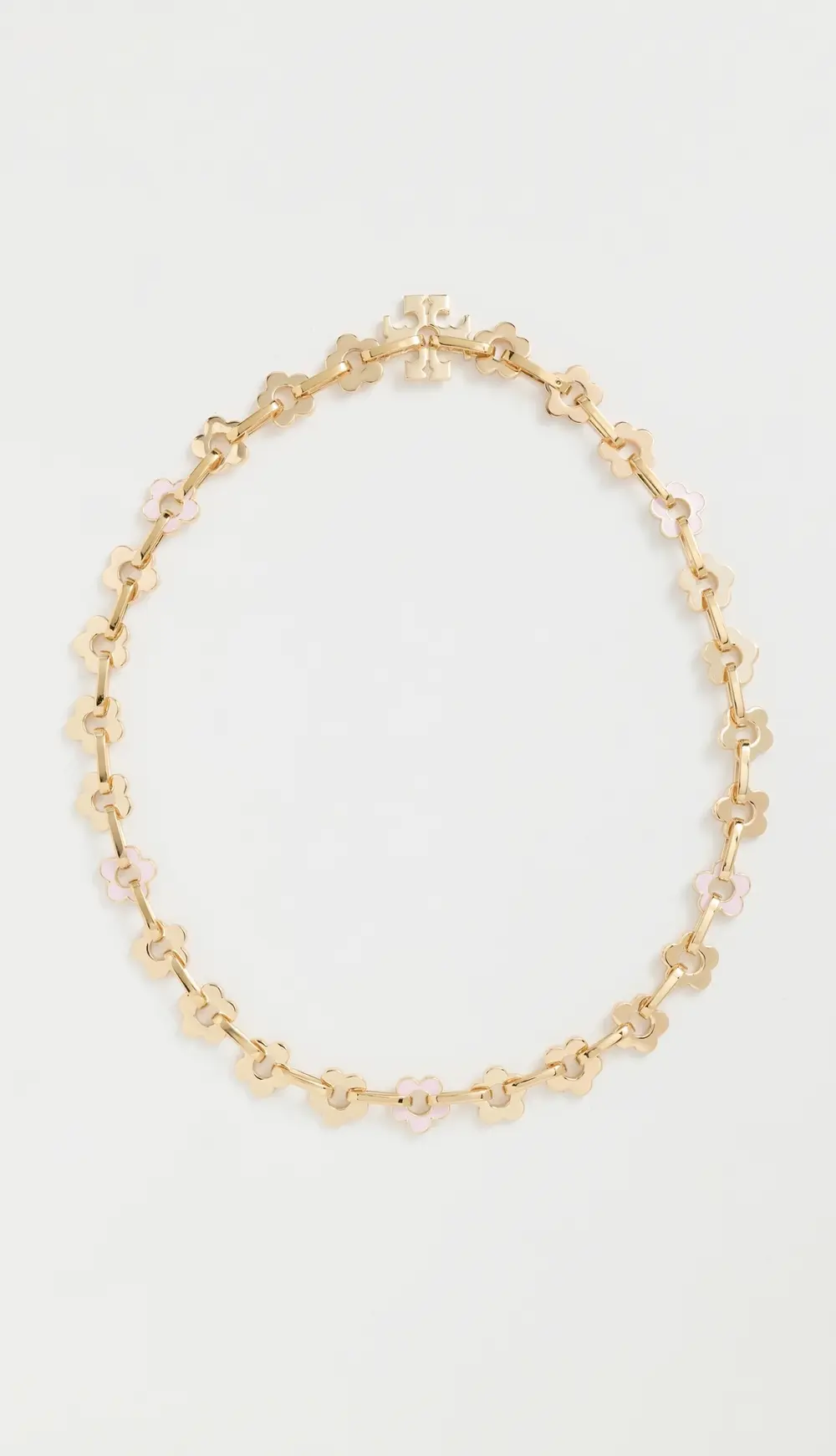 Tory Burch Interlocking Flower Necklace