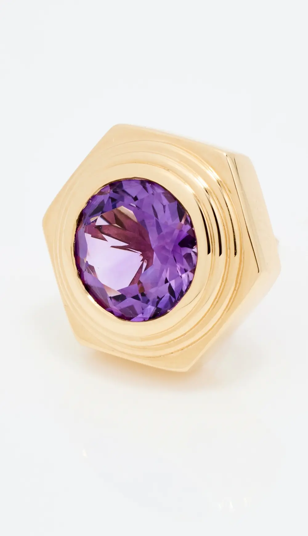 Harwell Godfrey 18k Hexed Studs Pair