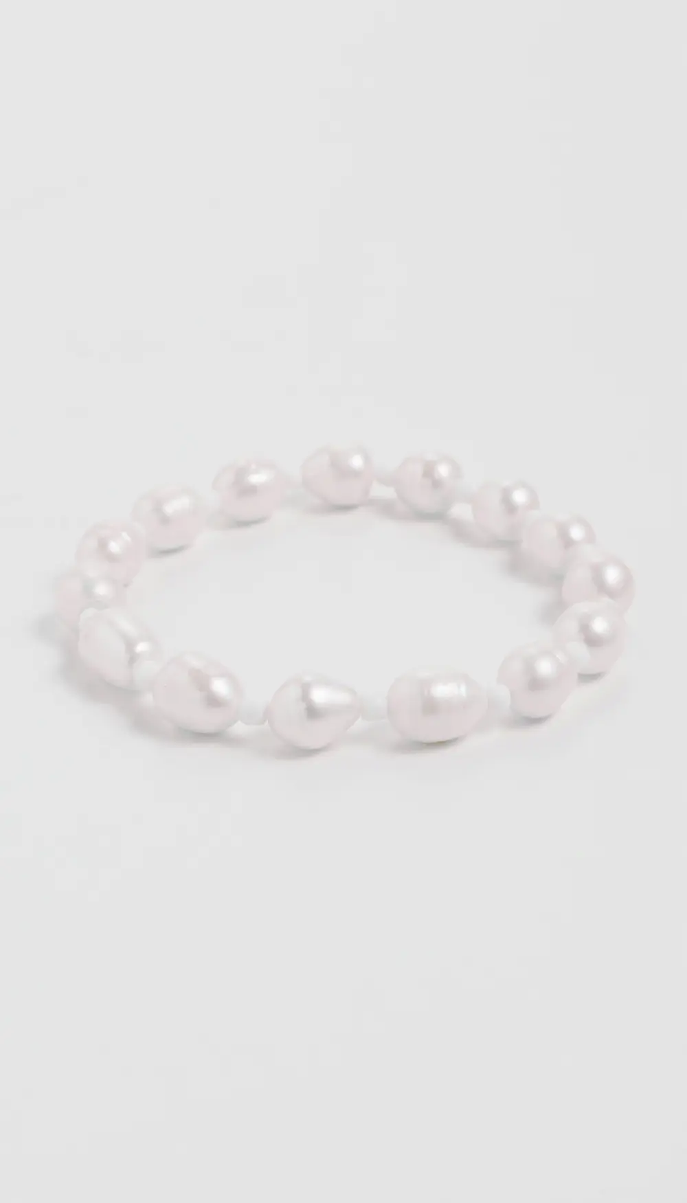 Logan Tay White Pearl Anklet