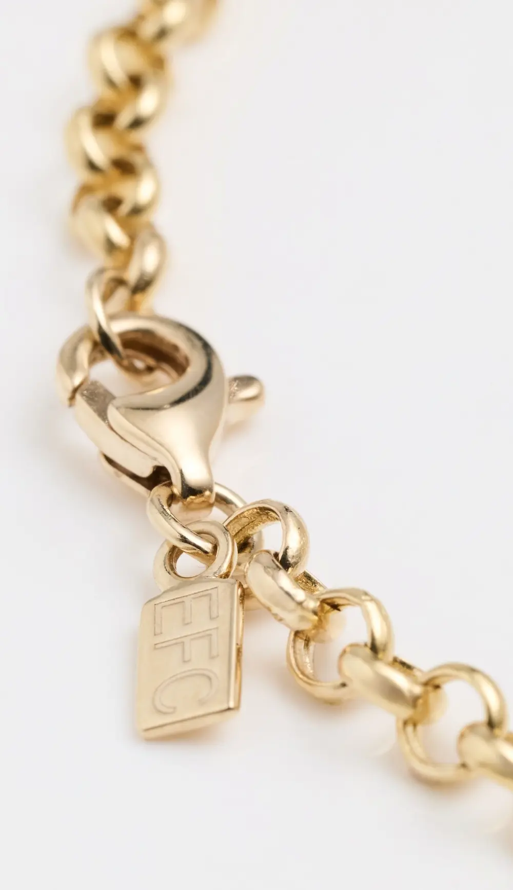 EF Collection 14k Rolo Chain Bracelet