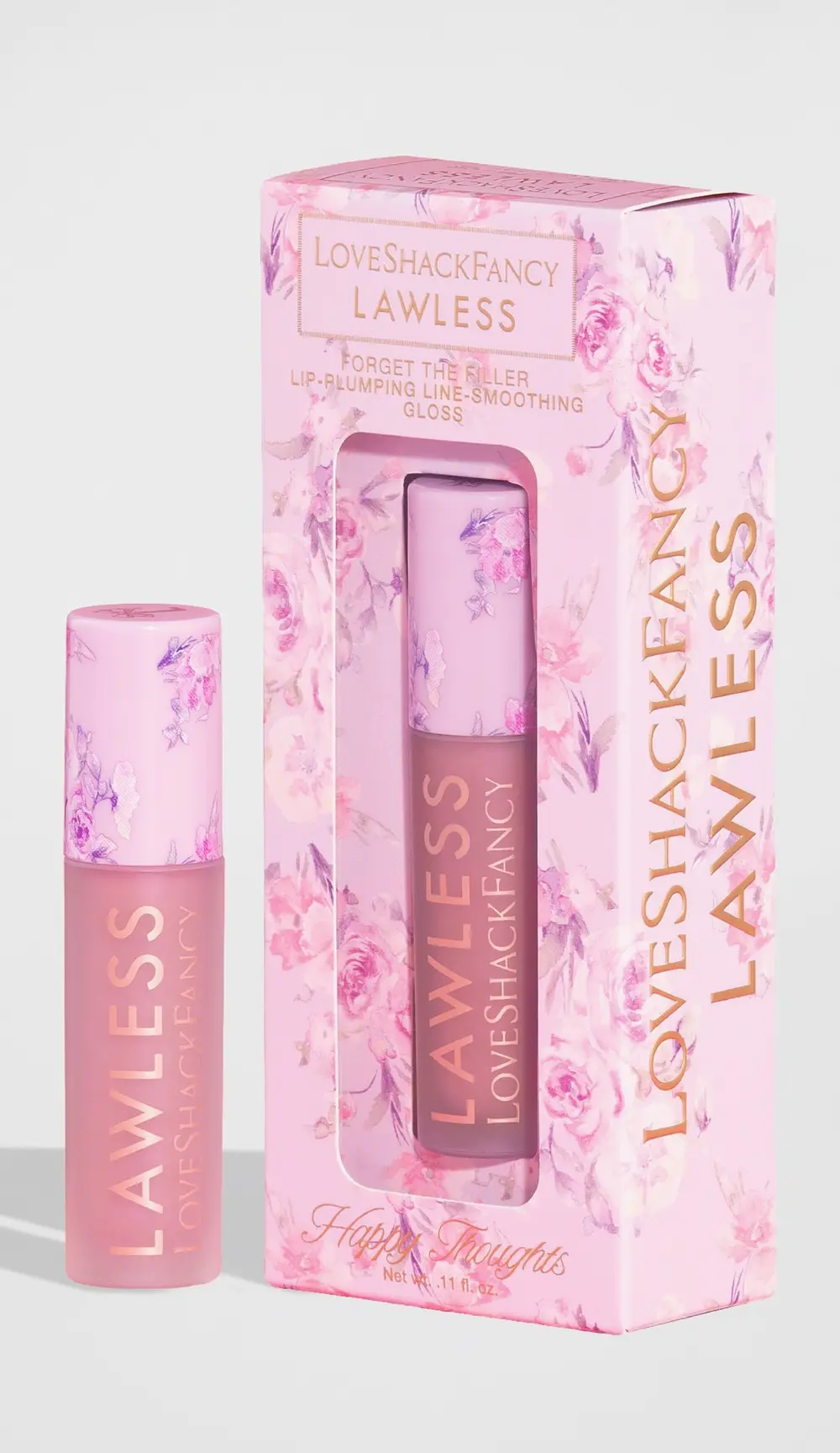 LAWLESS LAWLESS x LoveShackFancy Forget The Filler Lip Plumping Gloss
