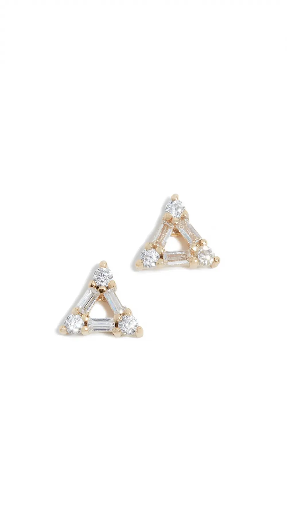 SHASHI Trilogy Stud Earrings