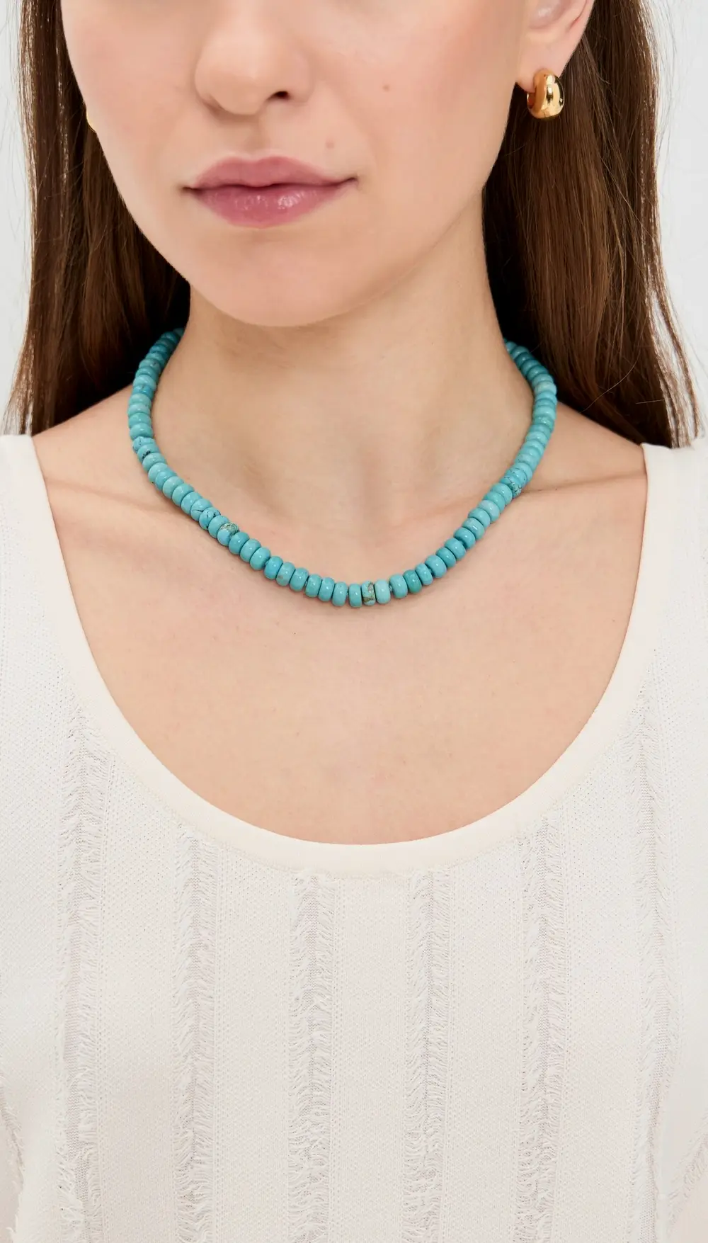 JIA JIA 14k Turquoise Crystal Necklace