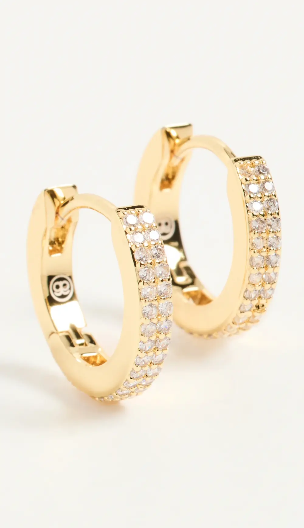 Gorjana Wilder Shimmer Bar Huggie Earrings