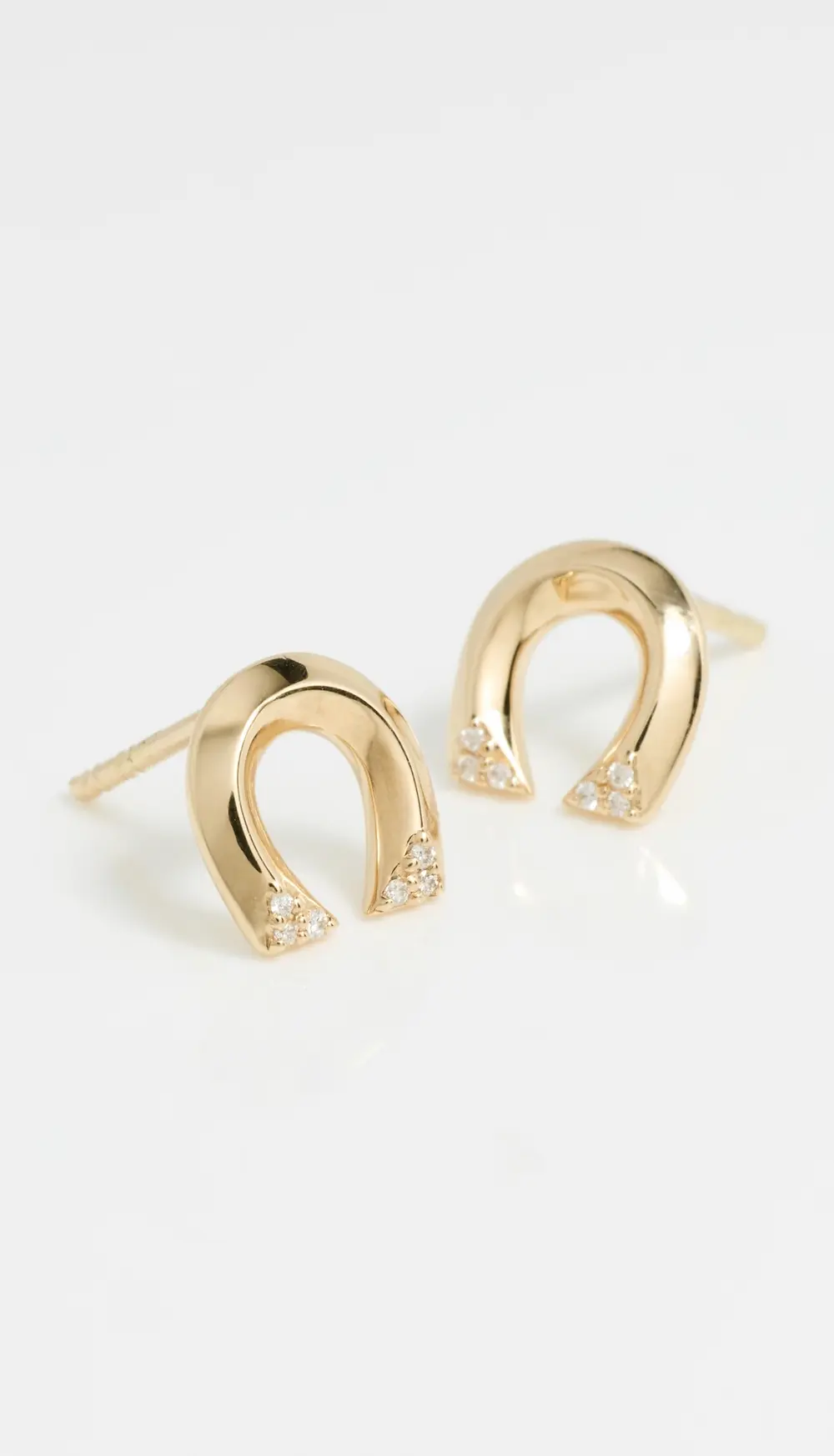 Harwell Godfrey 18k Tiny Horseshoe Studs
