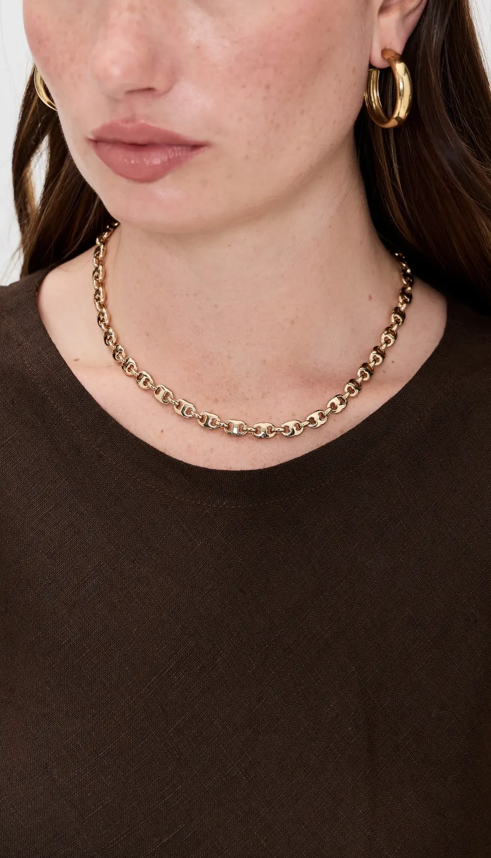 Tory Burch Delicate Gemini Link Necklace