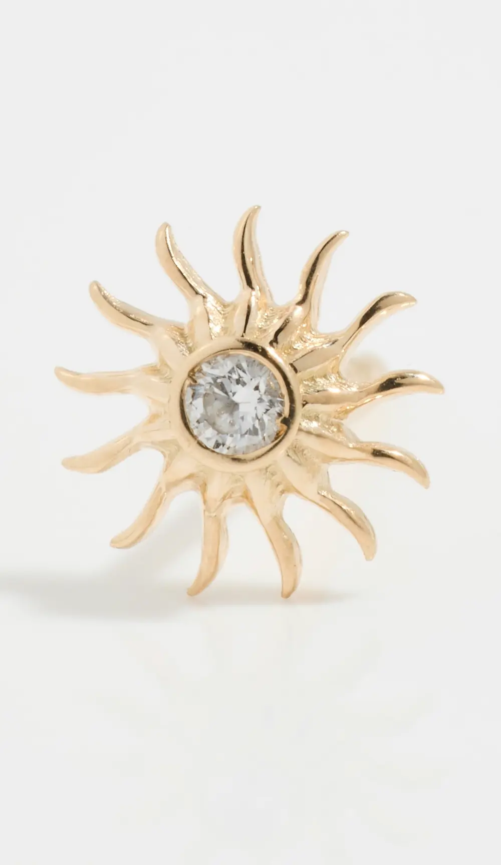 Marlo Laz 14k Sun Studs