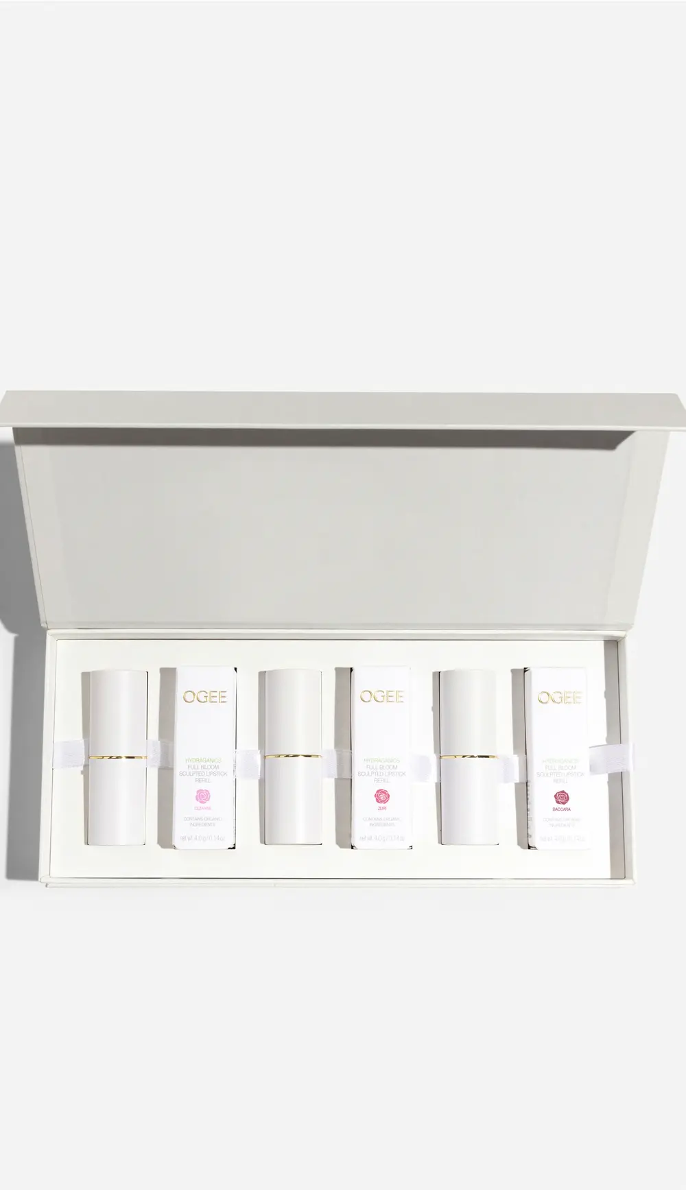 Ogee Full Bloom Sculpted Lipsticks Set