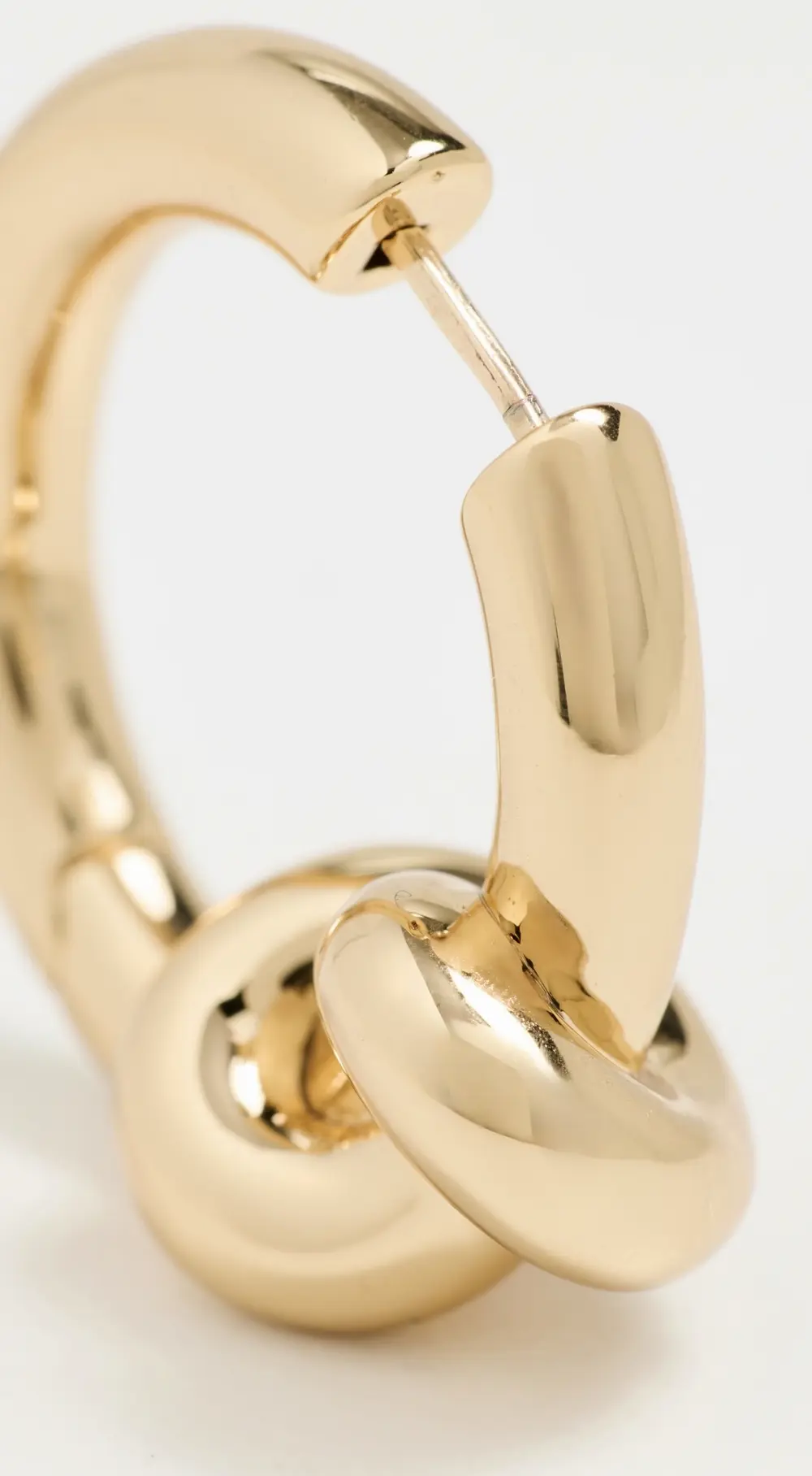 Jennifer Fisher Hinge Knot Huggie Earrings