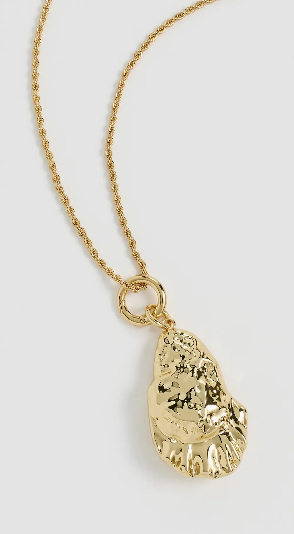 Kenneth Jay Lane Oyster Pendant Necklace