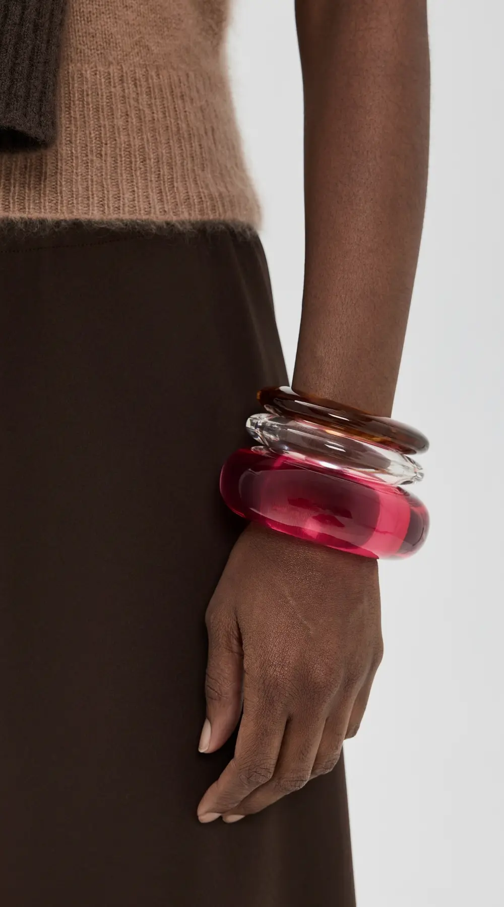 Lizzie Fortunato Ridge Cuff In Tortoise