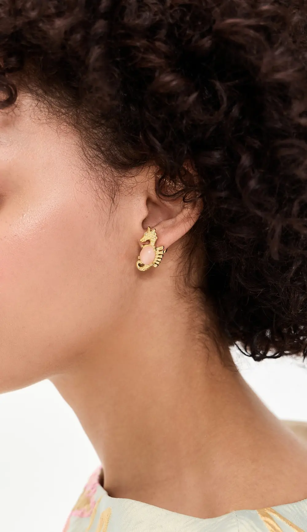 Brinker + Eliza Two Waves Earrings