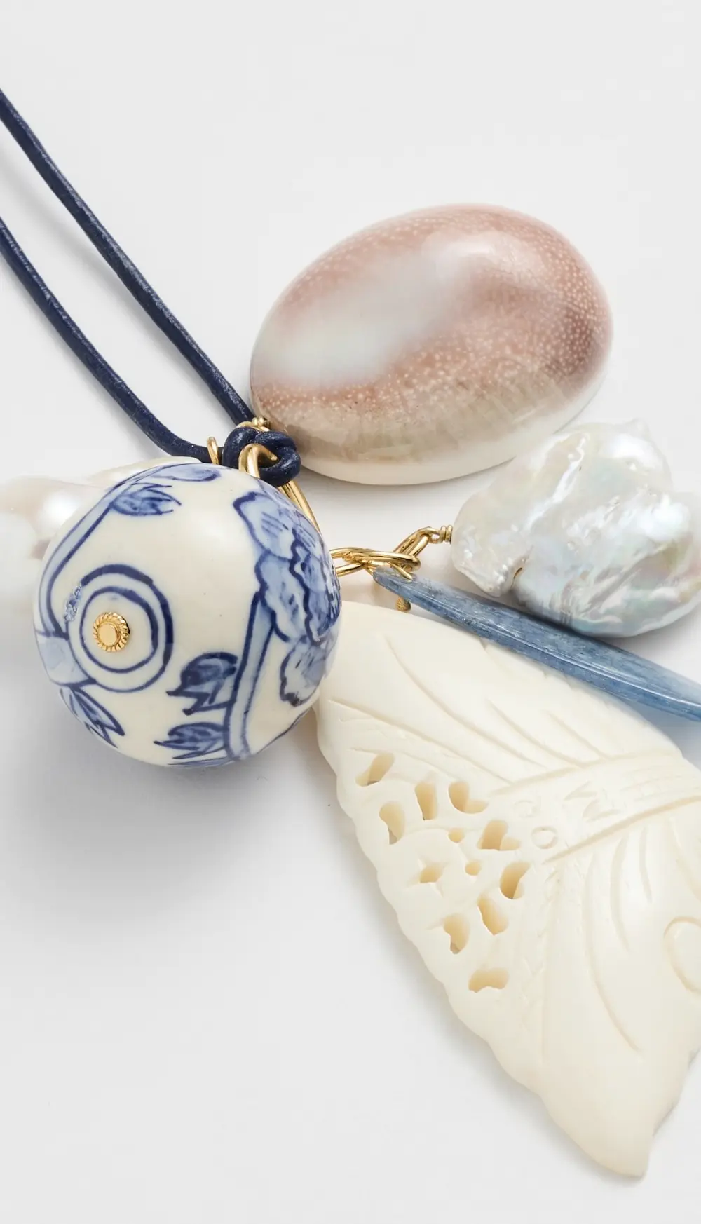 Chan Luu Delft Charm Necklace