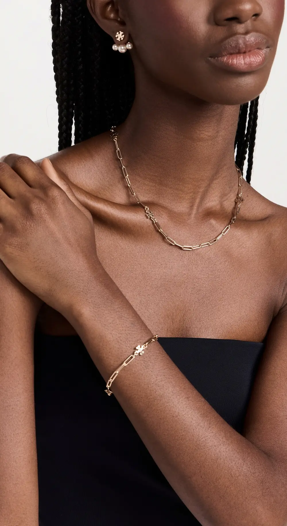 Tory Burch Good Luck Chain Necklace