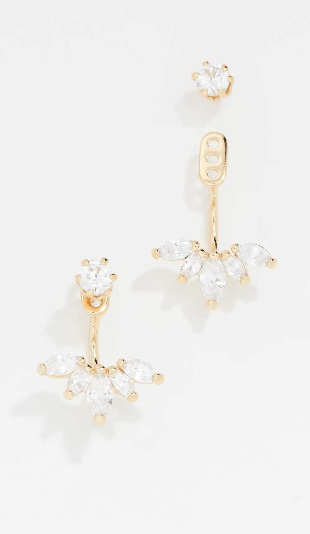 SHASHI Marquis Ear Jacket Earrings