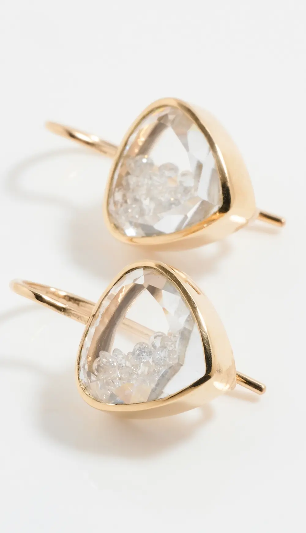 Moritz Glik 18k Naipe Heart-ish Earrings