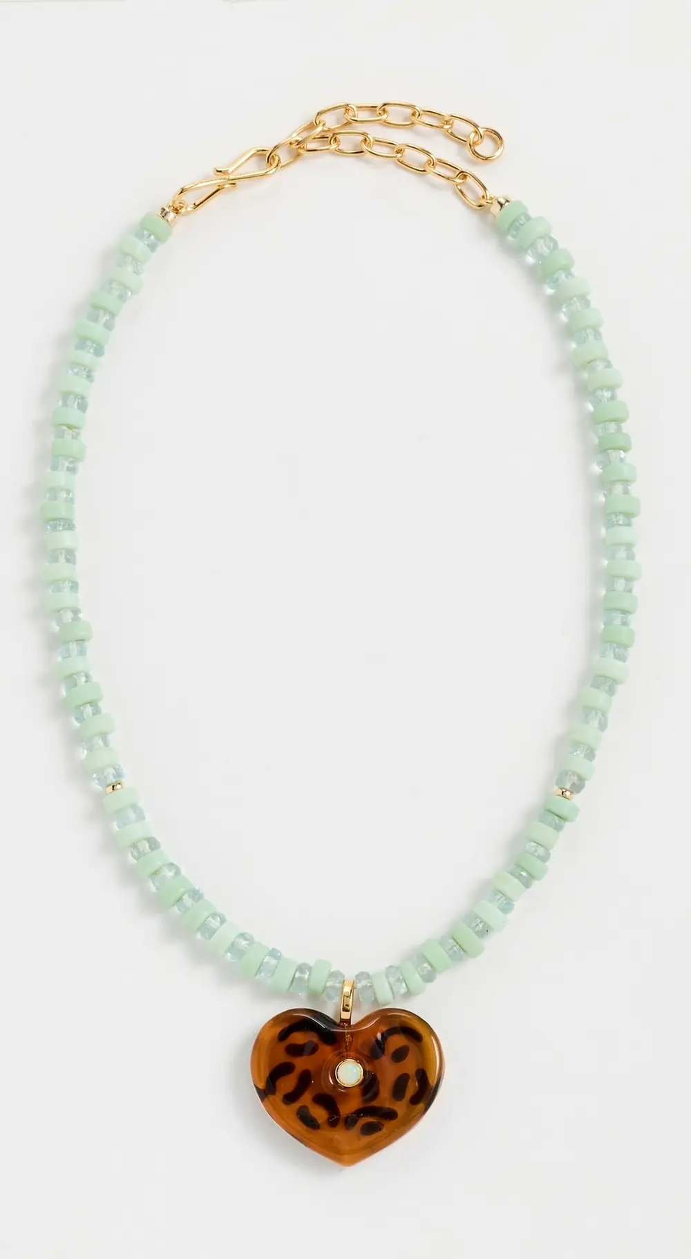 Lizzie Fortunato Pia Necklace In Leopard