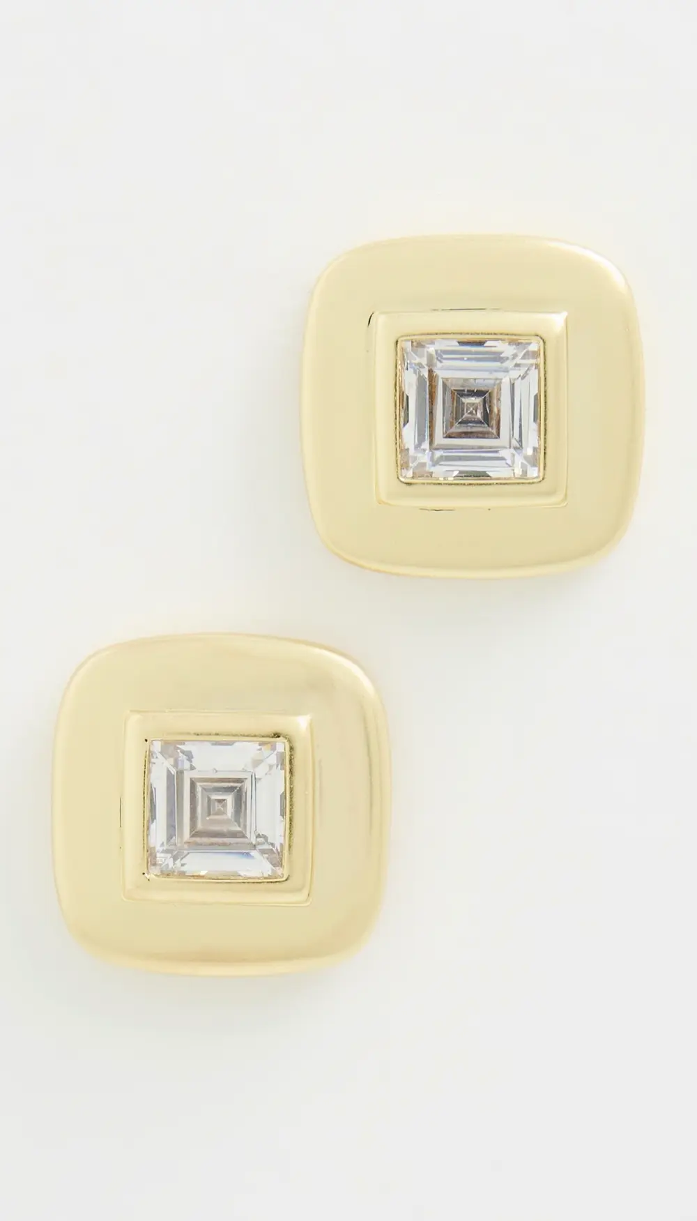 SHASHI Reagan Square Studs