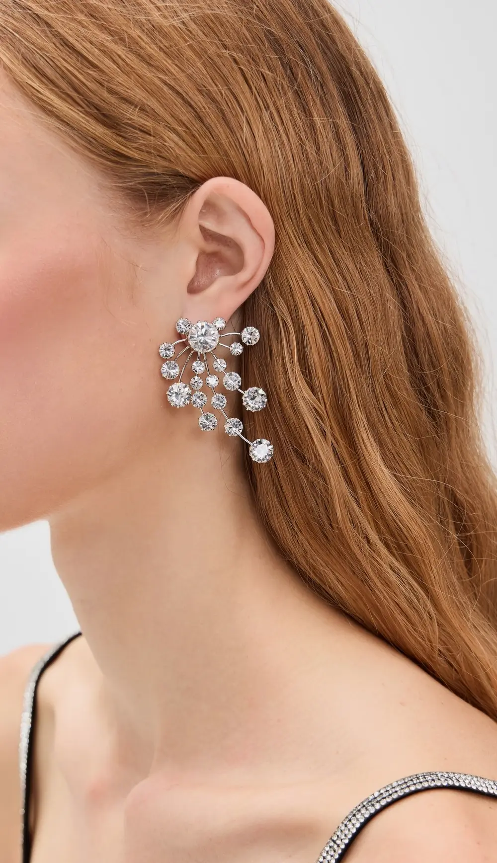 LELET NY Briar Crystal Statement Earrings