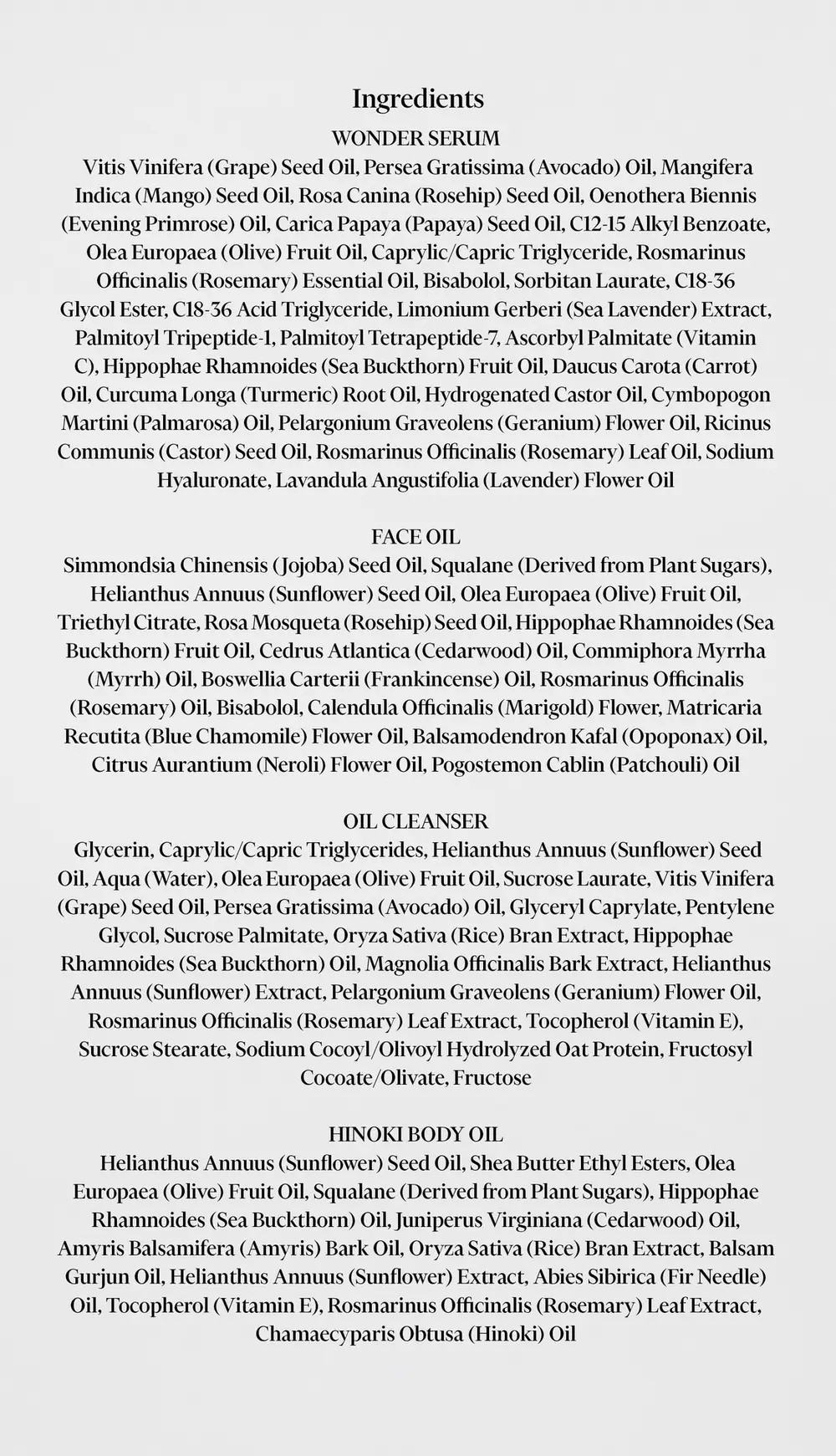 Wonder Valley Little Wonders