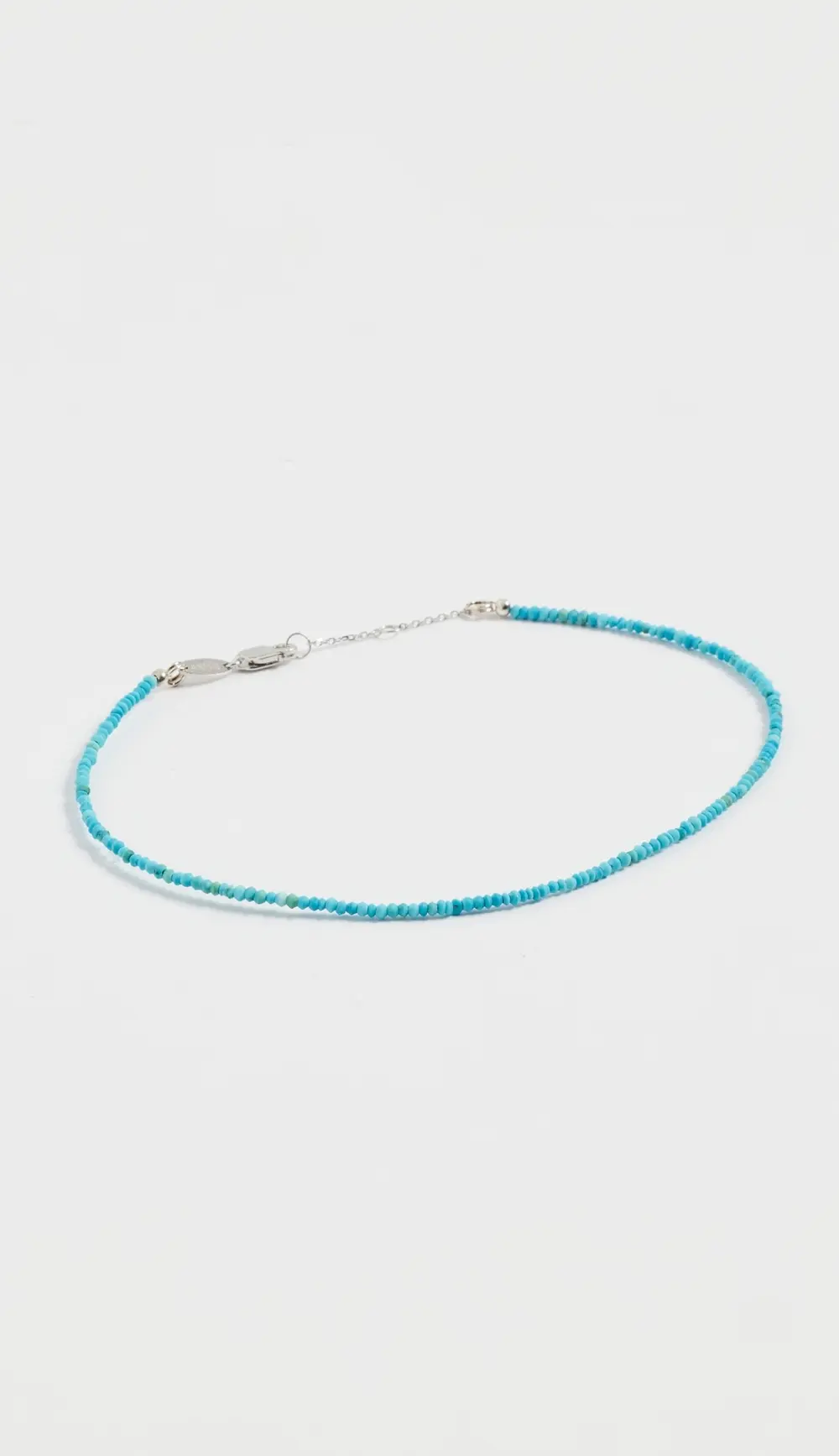 SHASHI Aisha Anklet In Turquoise