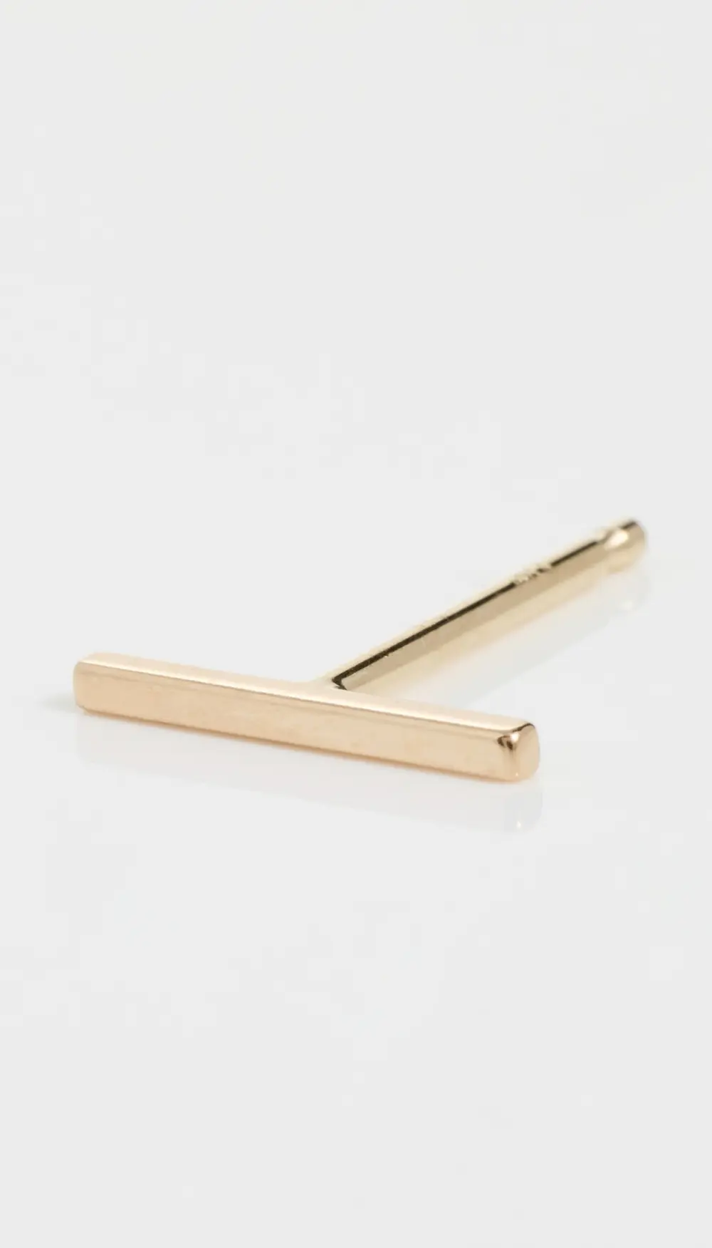 Zoe Chicco 14k Gold Thin Bar Single Stud Earring