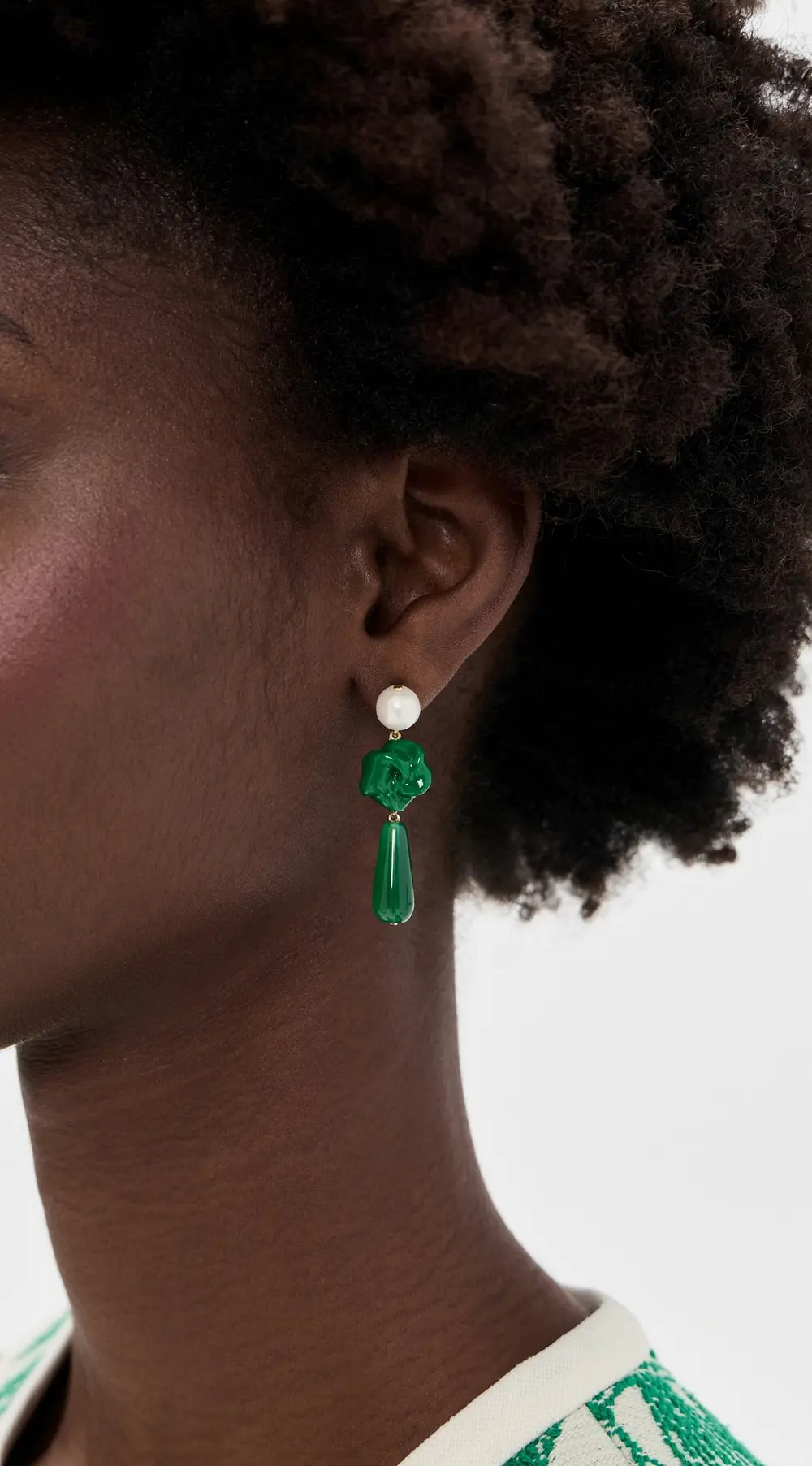 Completedworks Freshwater Pearls and Beaded Earrings