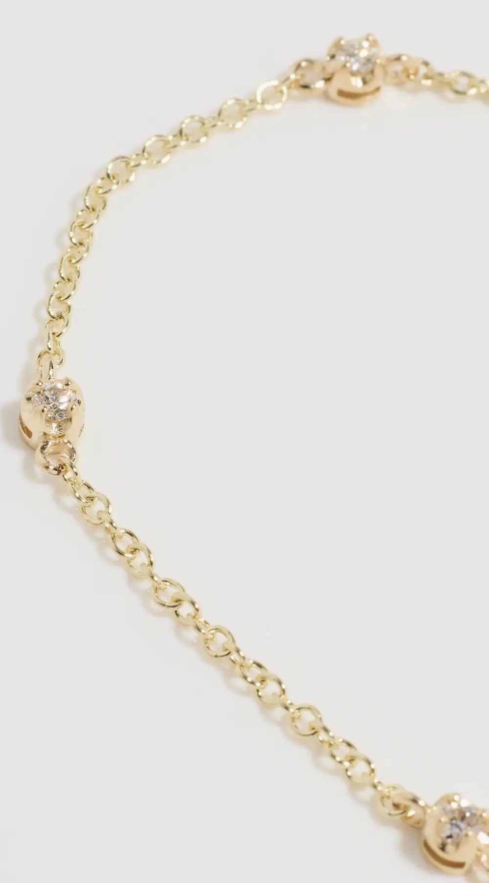 Jennifer Meyer Jewelry 18k Five Illusion by The Inch Bracelet