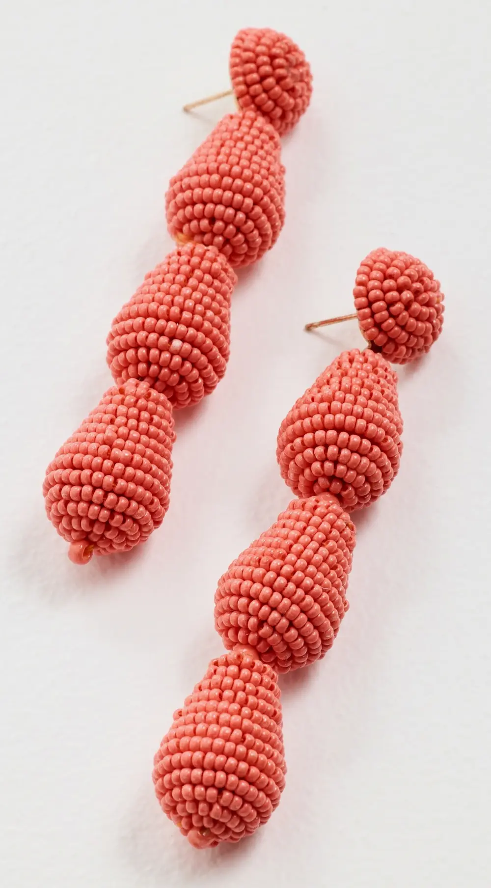 Kenneth Jay Lane Beaded Earrings