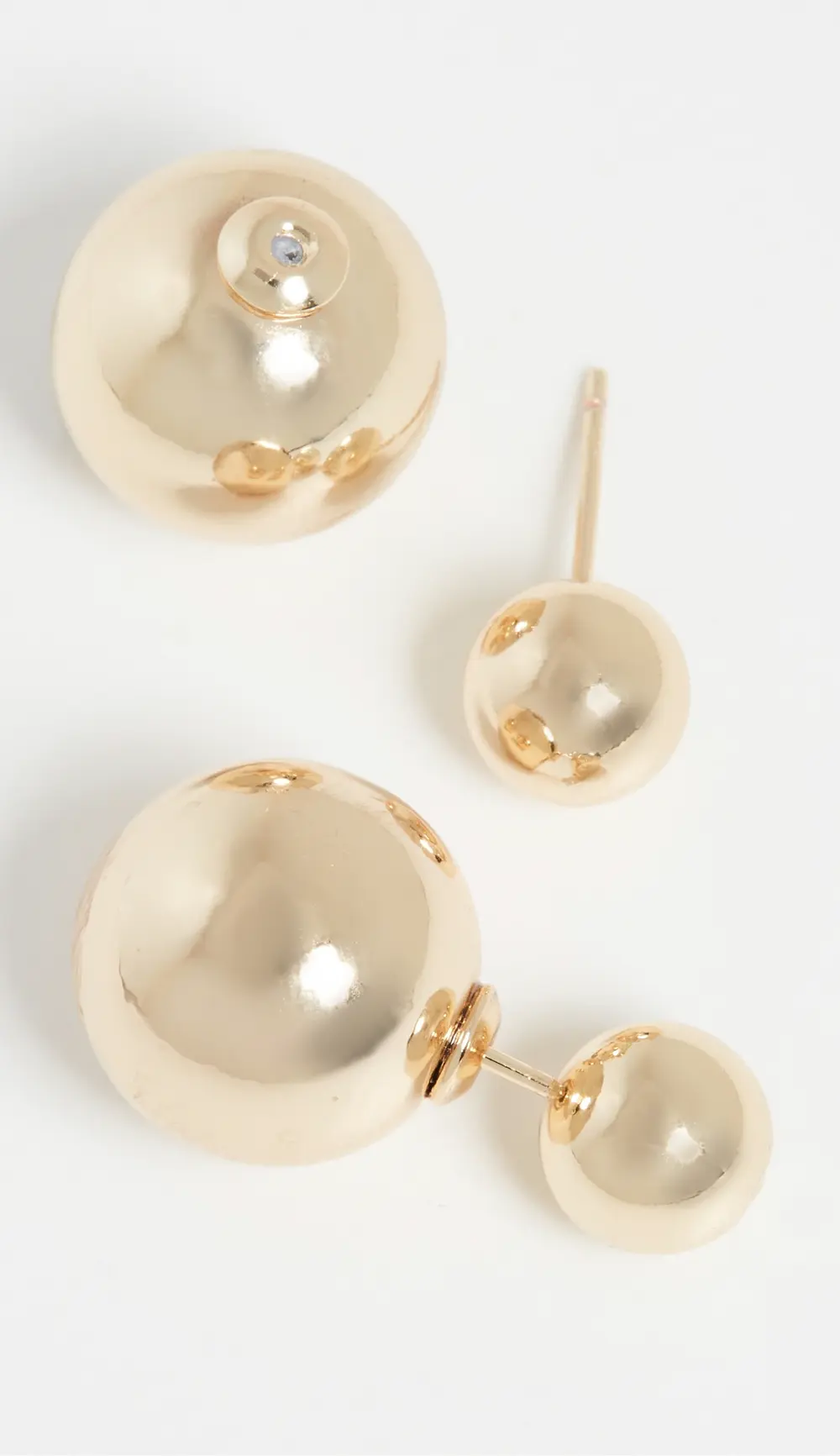 SHASHI Double Ball Earrings