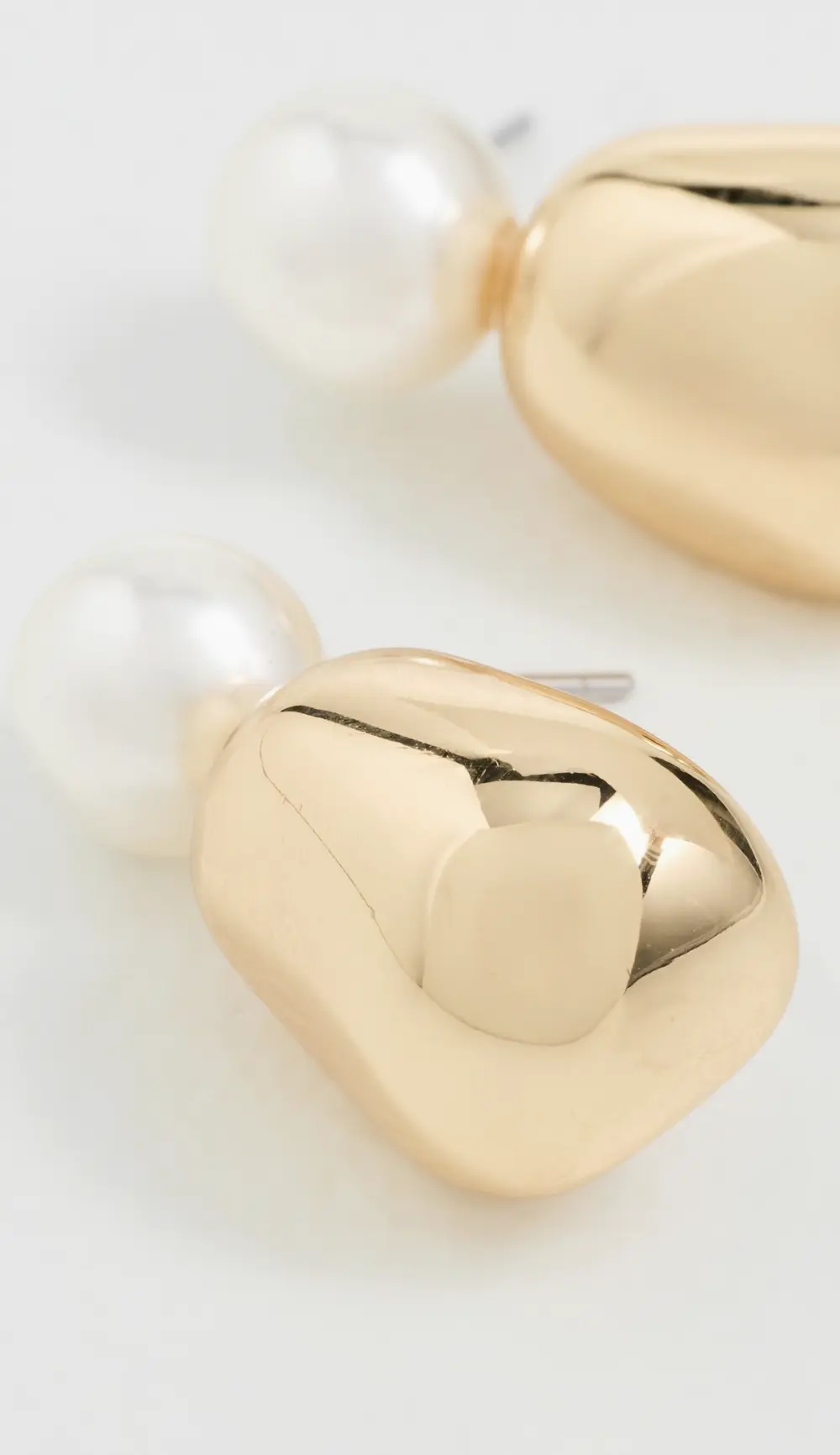 Lele Sadoughi Pebble Stud Earrings