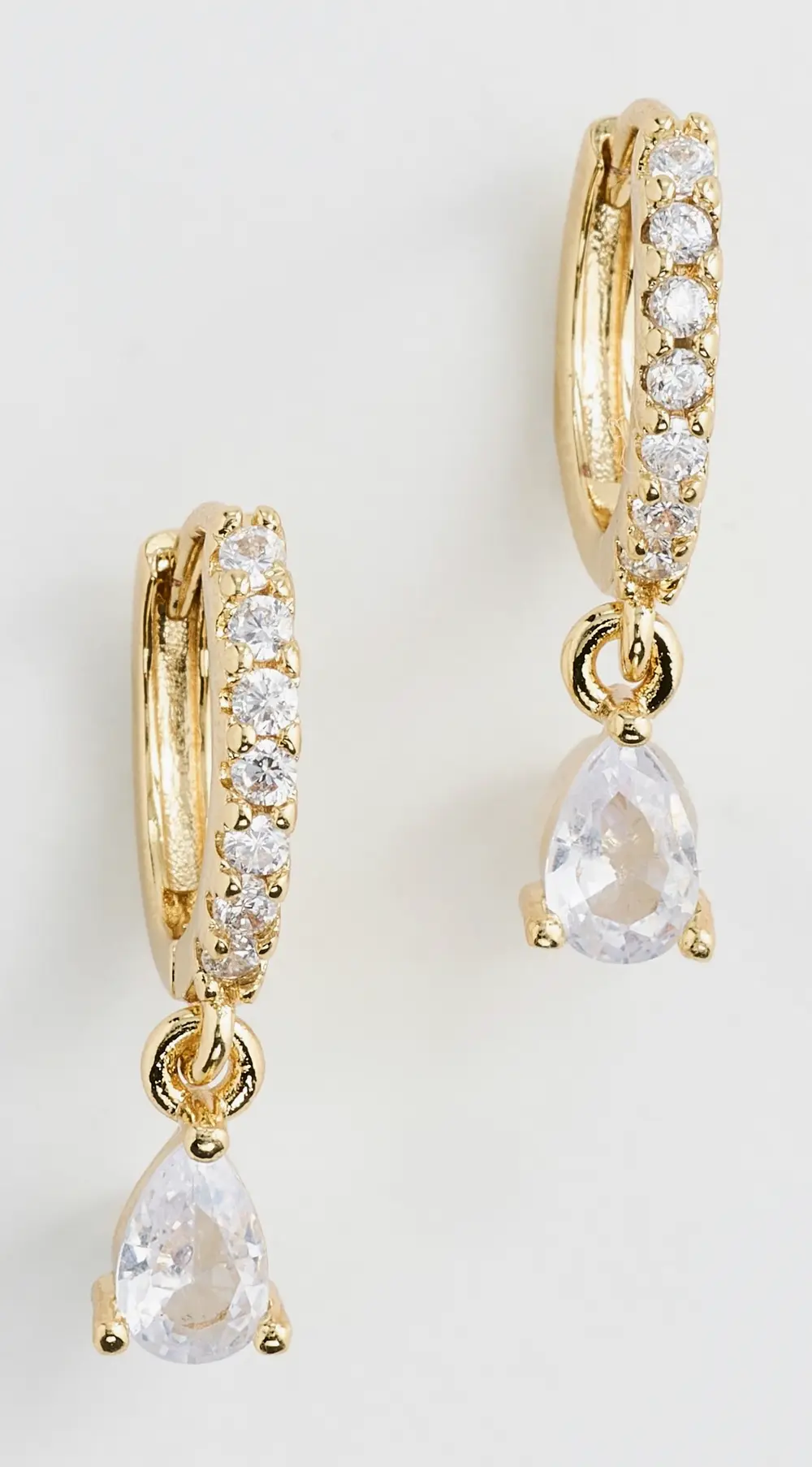 Alexa Leigh Teardrop Pave Earrings