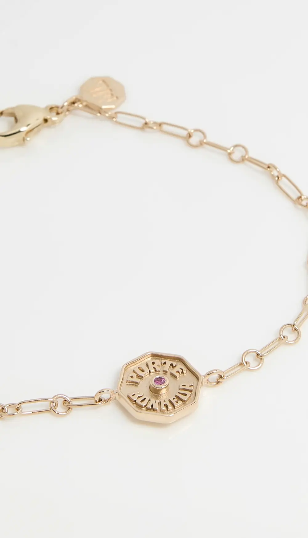 Marlo Laz 14k Wee Porte Bonheur Bracelet Multi Link