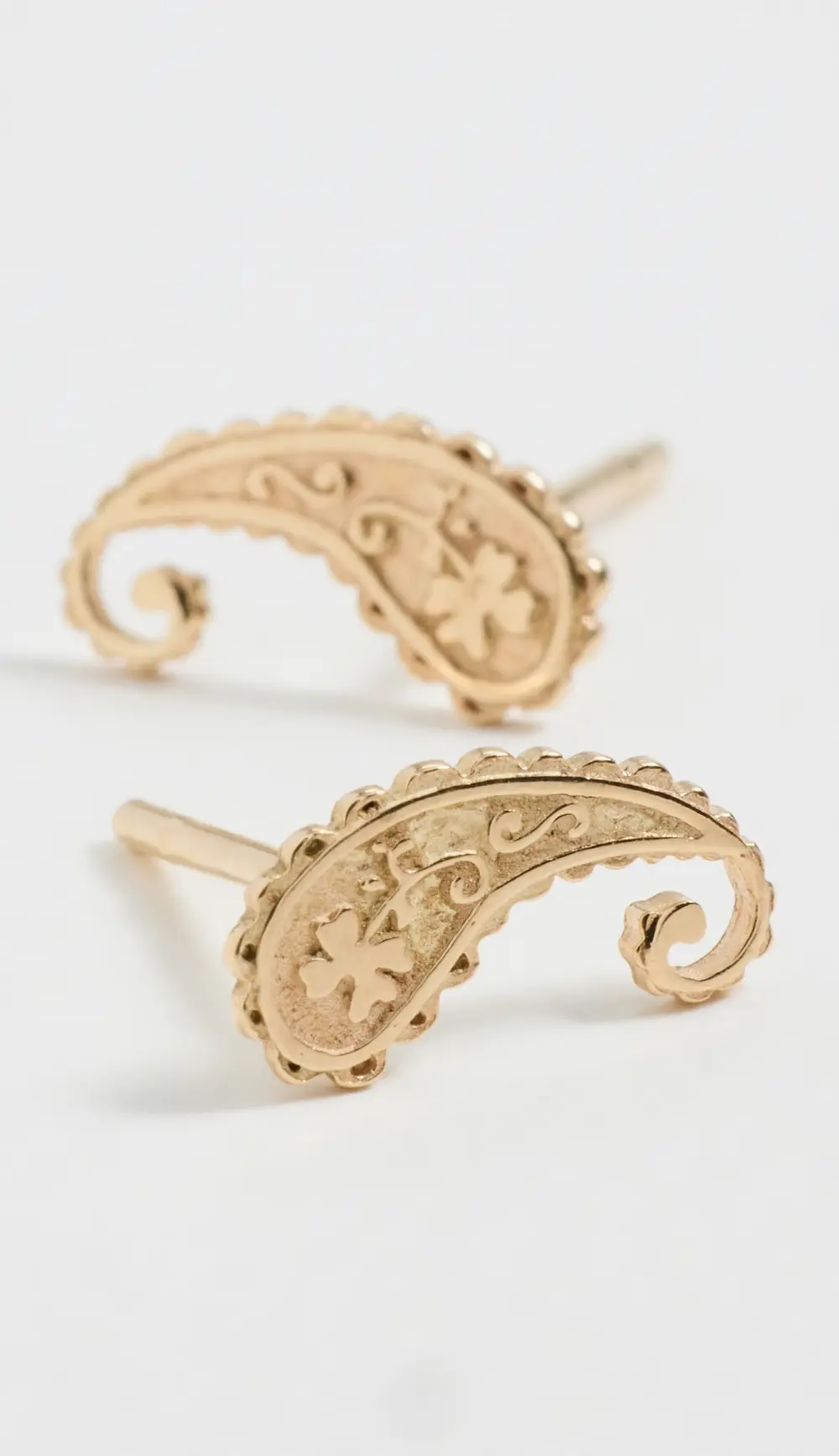 Marlo Laz 14k Paisley Studs